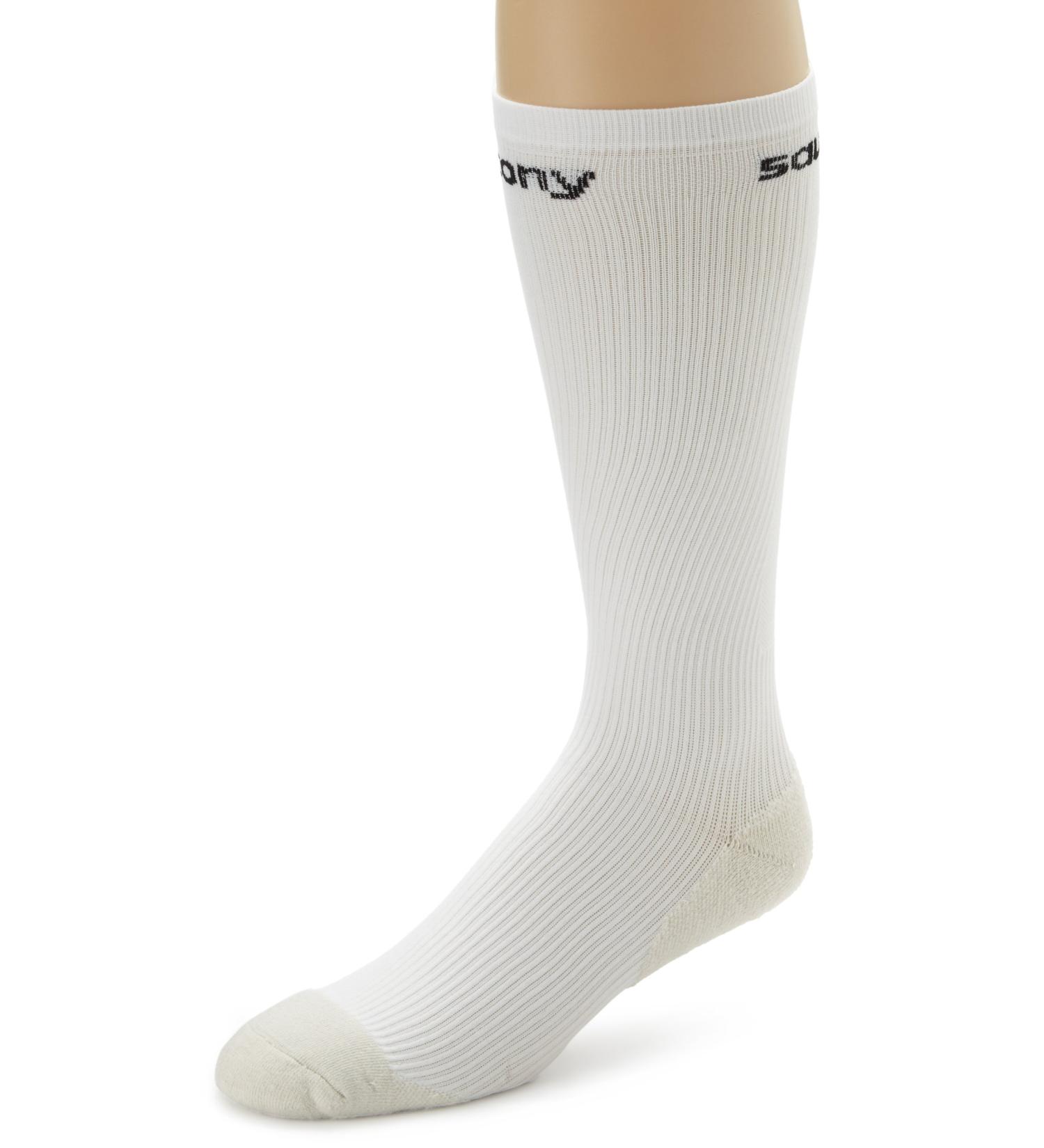 Saucony Men's Amp Pro2 Compression Socks L White