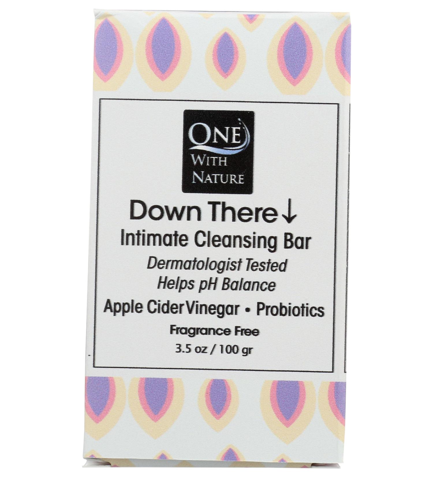 ONE WITH NATURE Fragrance-Free Intimate Cleansing Soap Bar - 3.5 OZ | Gentle Eco-Friendly Natural Ingredients for Sensitive Skin - Shop Internationally - Buy Online on GoSupps.com