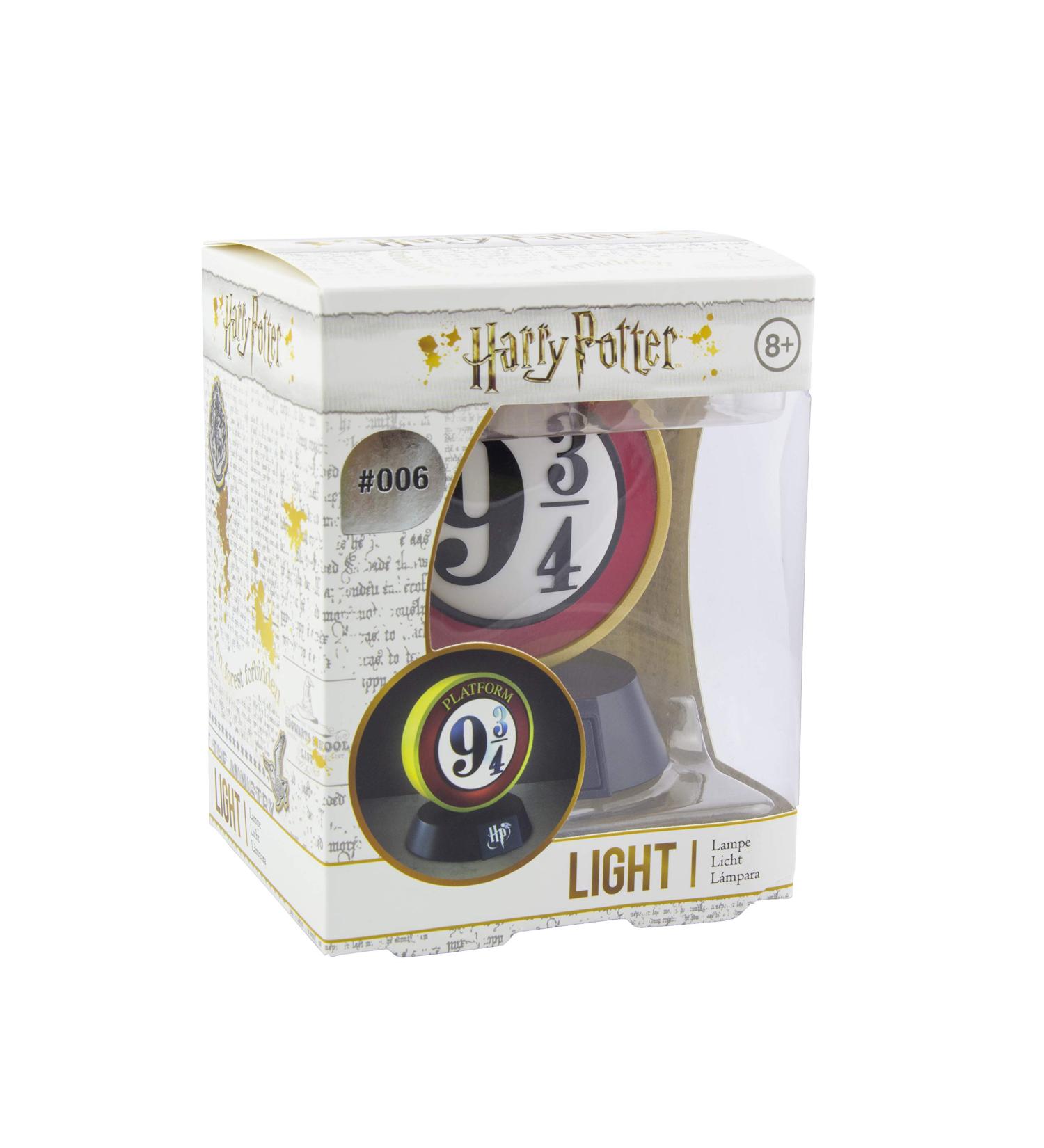 Harry Potter 3D Lamp - Iconic Platform 9 3/4 Light | Black/White/Red | Unique Gift Packaging | International Shipping - Buy Online on GoSupps.com