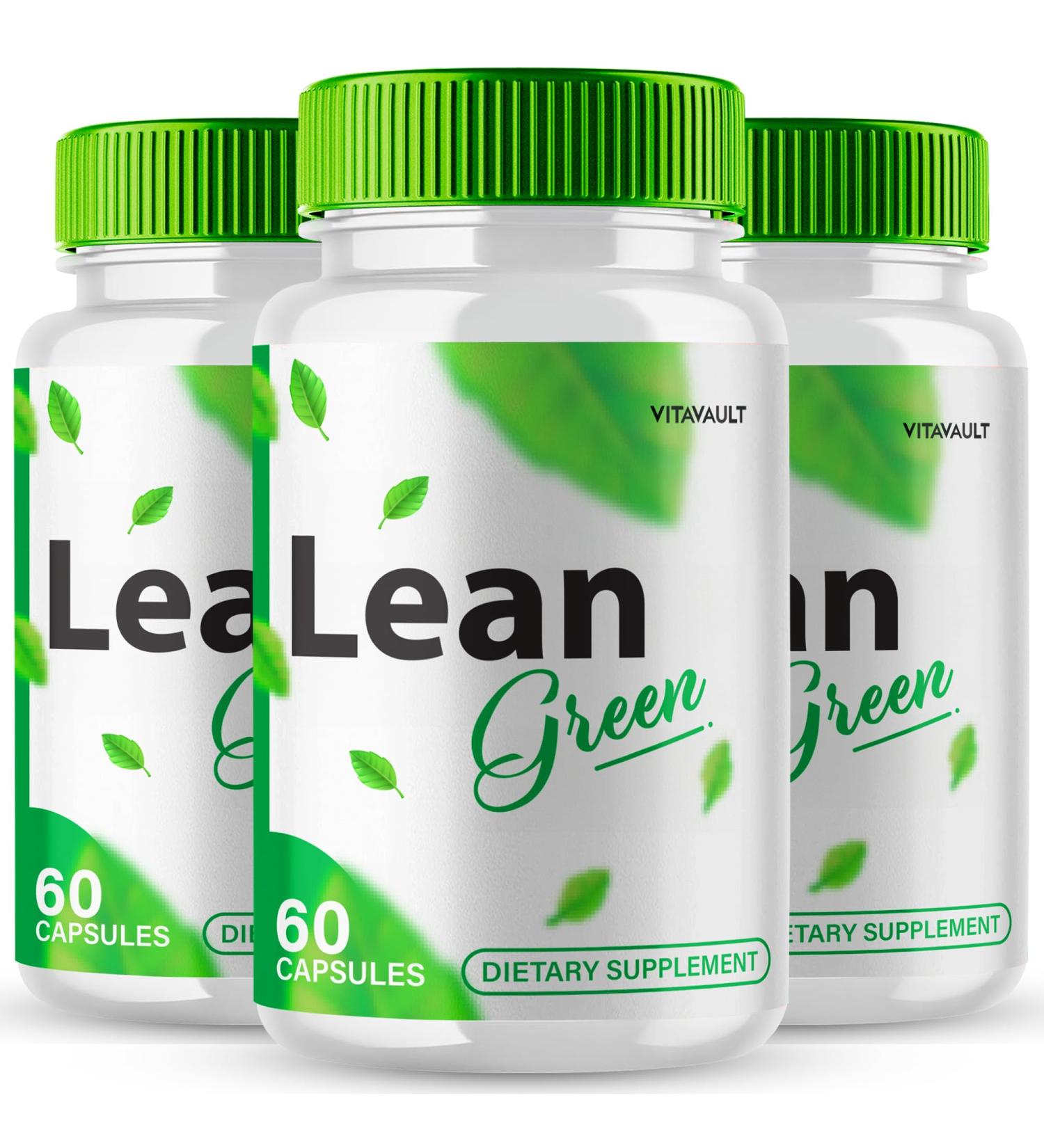 Lean Green Keto Capsules LeanGreen Advanced Formula Supplement Pills - Maximum Strength Lean Green All Natural Keto Pills LeanGreen Capsules Lean Green Pills Reviews (3 Pack)