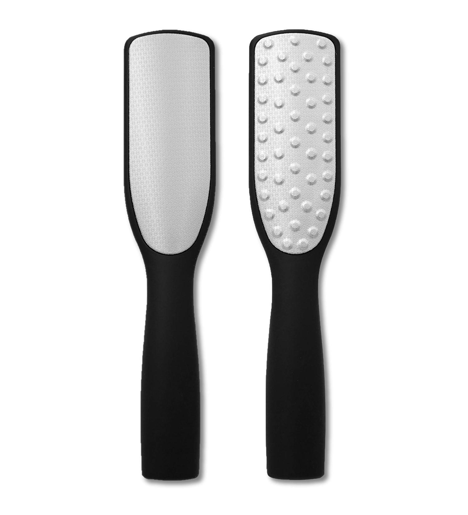 Professional Corneal File for Smooth Feet - Gentle Stainless Steel Remover with Laser Cut Technology - Durable & Reusable 2-Sided Tool for Safe Foot Care - Buy Online on GoSupps.com