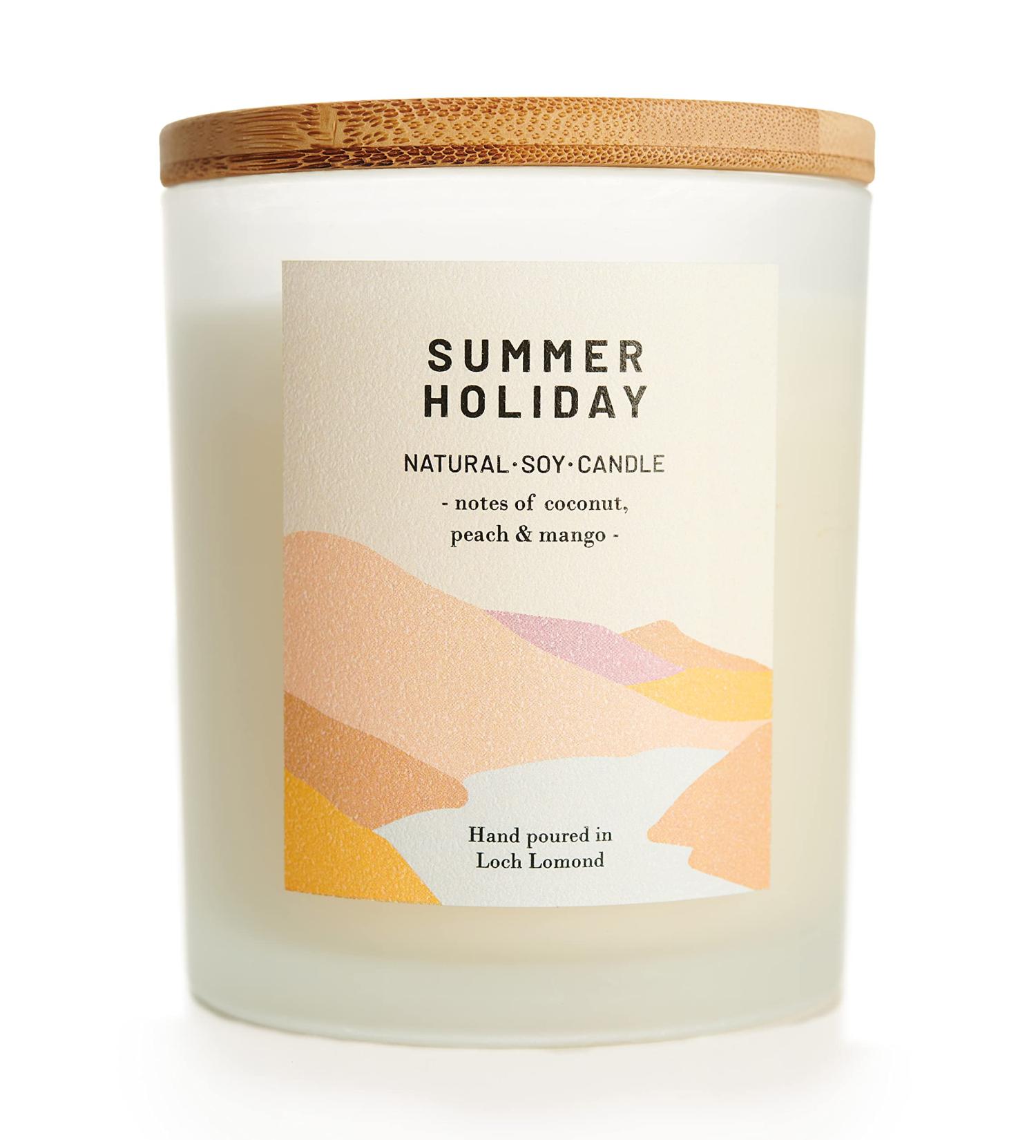 Organic & Vegan Luxury Scented Candles | Hand Poured in Loch Lomond Scotland | Summer Holiday Collection (+7 Scents) - Buy Online on GoSupps.com
