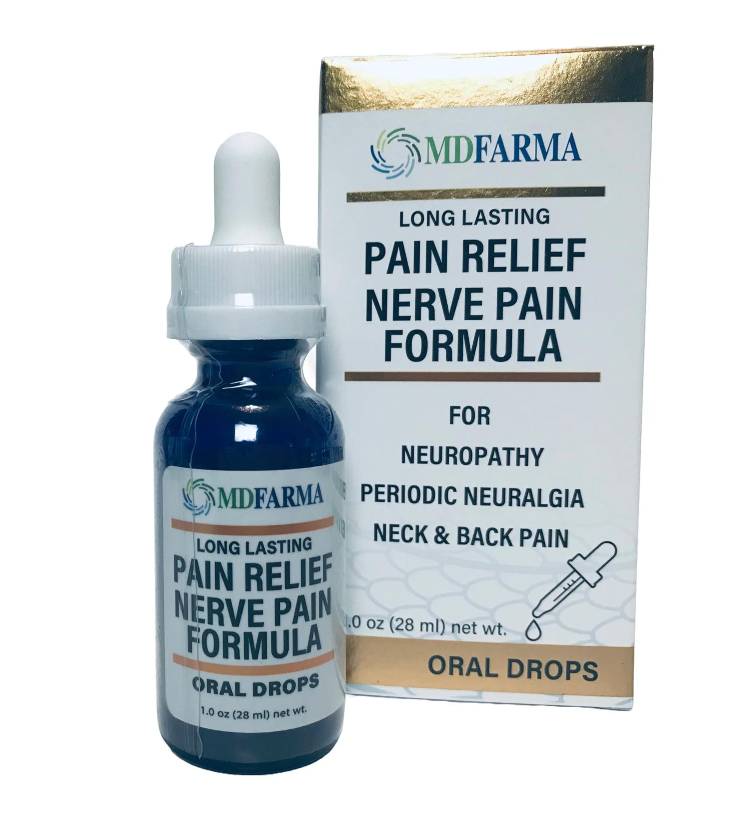 Nerve Pain Formula - Fast Relief for Neuropathic Pain | Shop Internationally - Buy Online on GoSupps.com