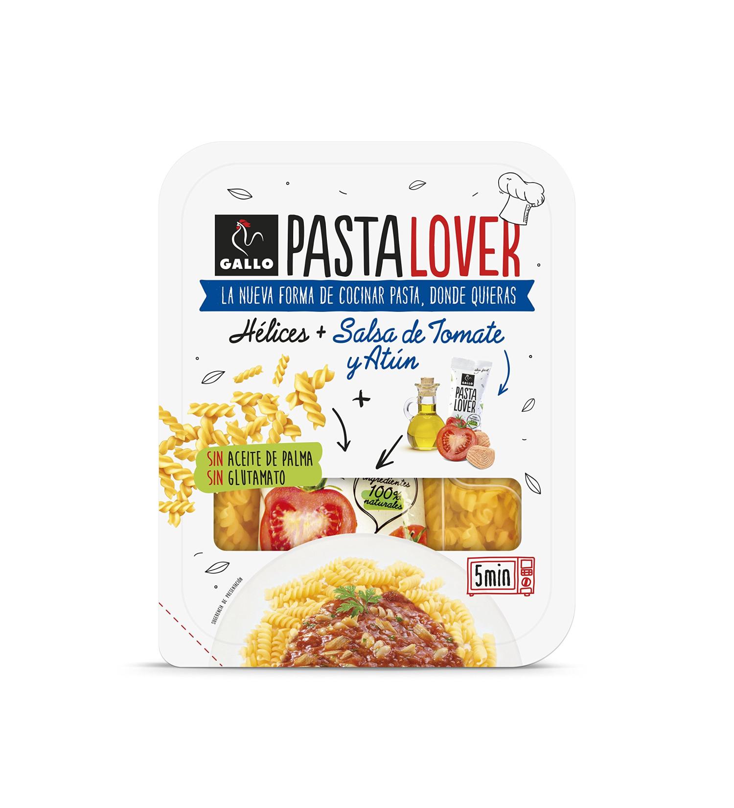 Pasta Propellers + Tomato Salsa And Tuna Gallo Lover 180g