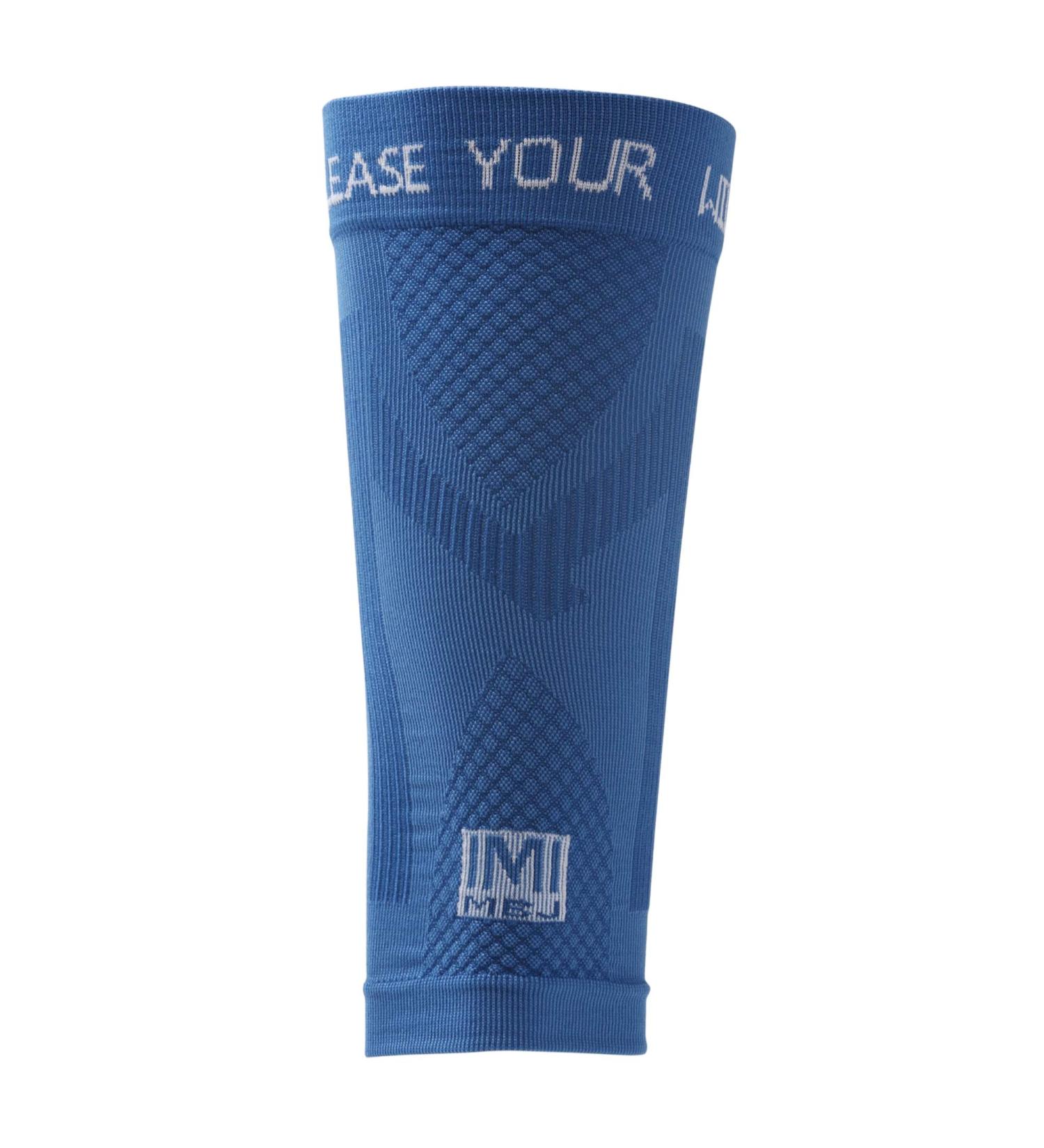 Calf Compression Sleeves 15-20 mmHg for Running & Cycling | Men & Women S-XL | Blue - Buy Online on GoSupps.com