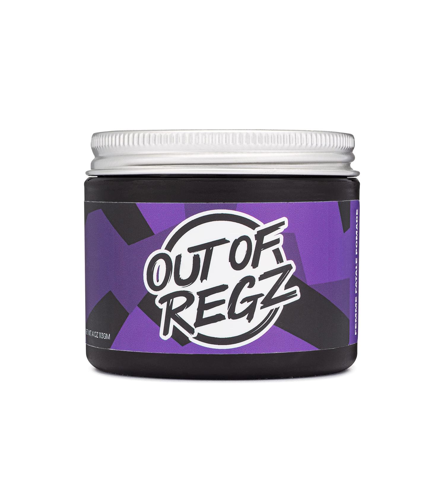 Out of Regz Femme Fatale Water Based Pomade - Medium Hold Pomade Easy to Apply Hair Pomade Women - Lightweight Pomade for Frizz Control