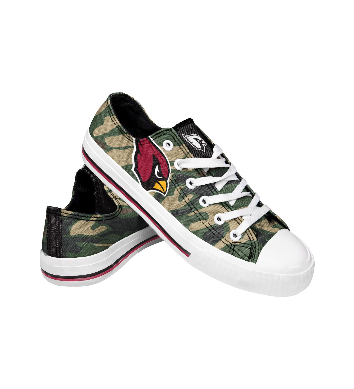 Arizona Cardinals NFL Women's Camo Low Top Canvas Shoes - Size 9 - Buy Online on GoSupps.com