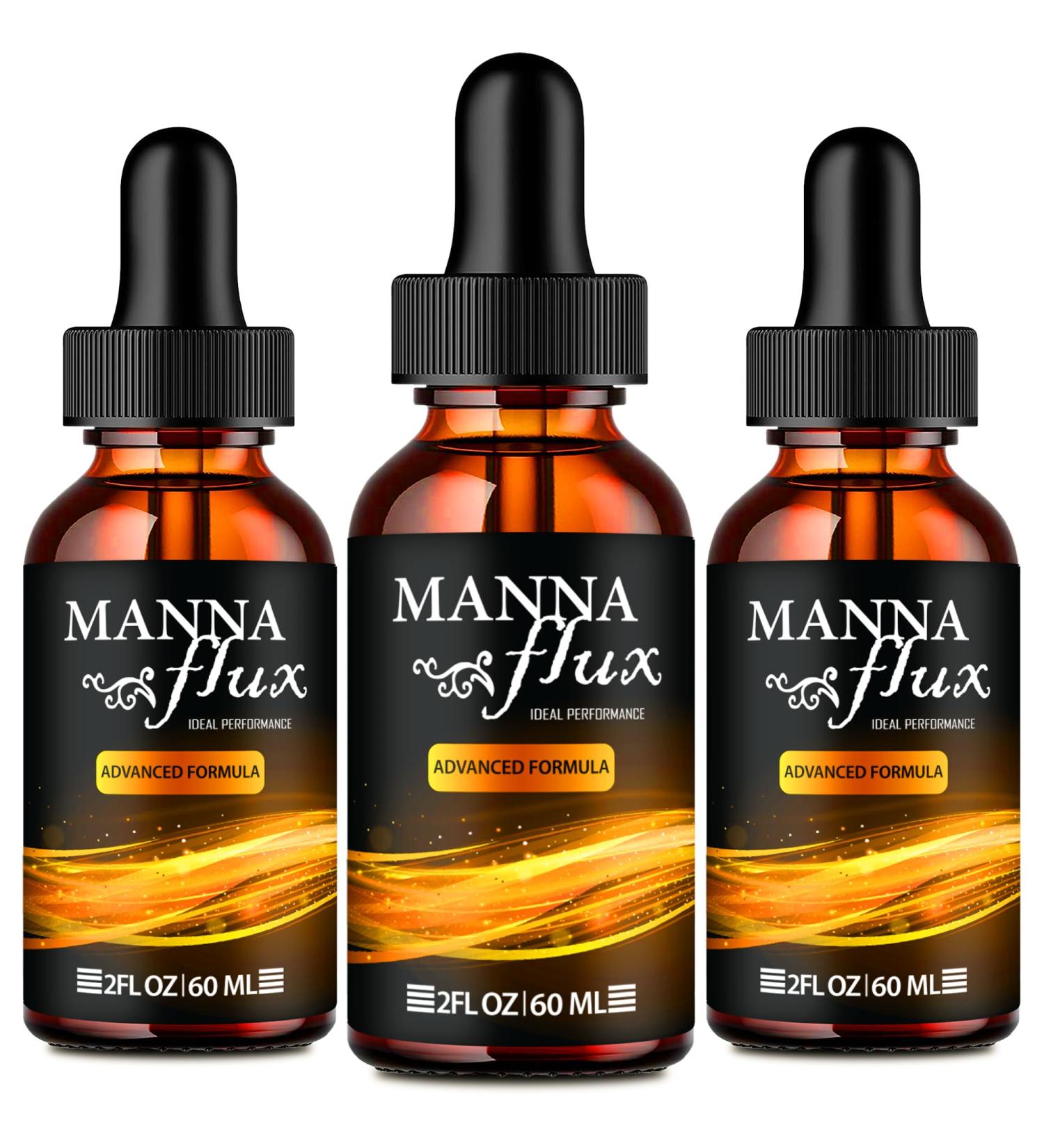 Manna flux Drops Mannaflux Support Supplement Liquid Drops - Maximum Strength Manna Flux Health & Wellness Drops Mannaflux All Natural Formula Manna Flux Liquid Drops Reviews (3 Pack) - Buy Online on GoSupps.com