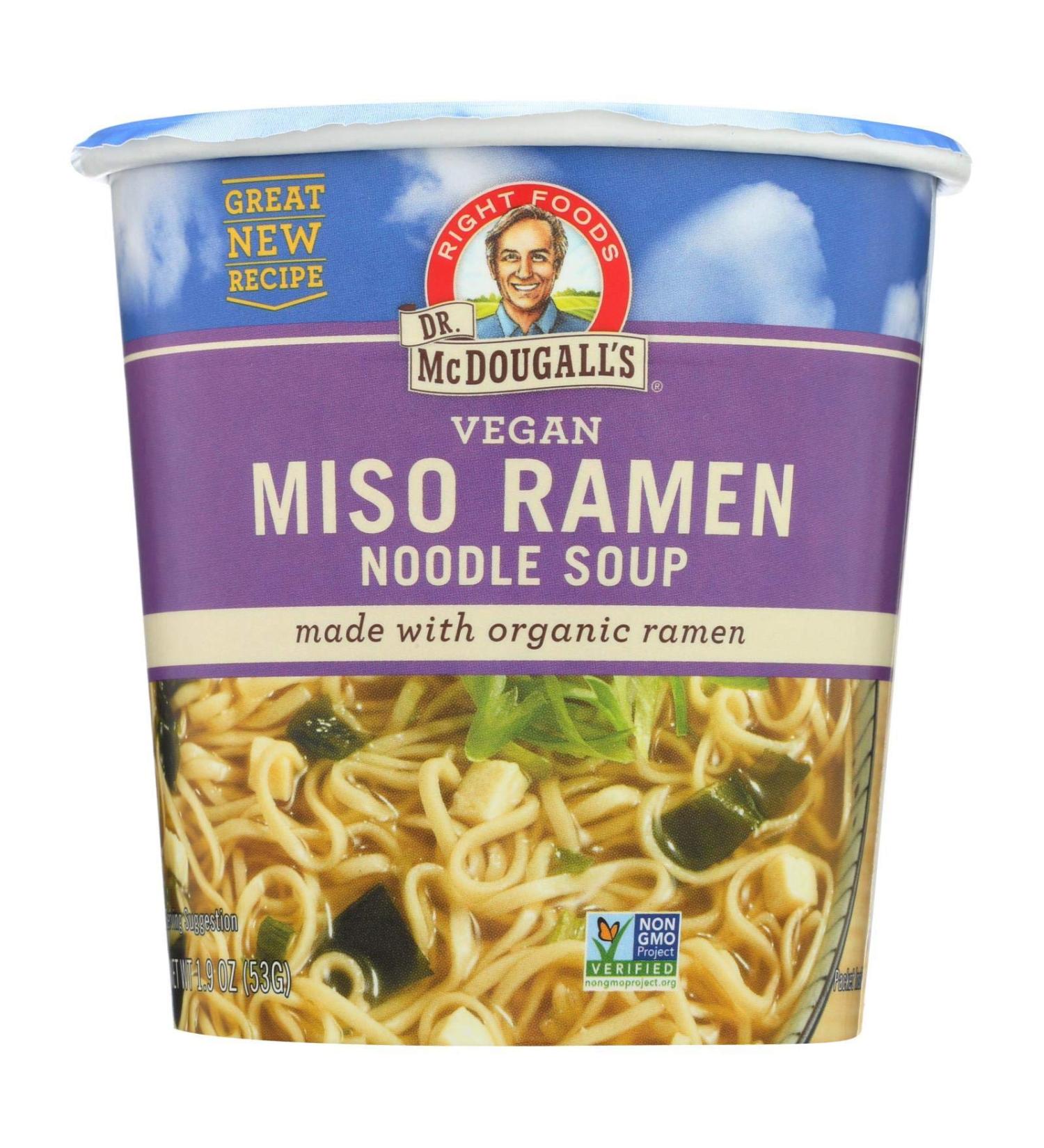Dr. McDougall's Great Blue with Purple Cup 1.9oz (Pack of 6) - Healthy Instant Soup Mix - Buy Online on GoSupps.com