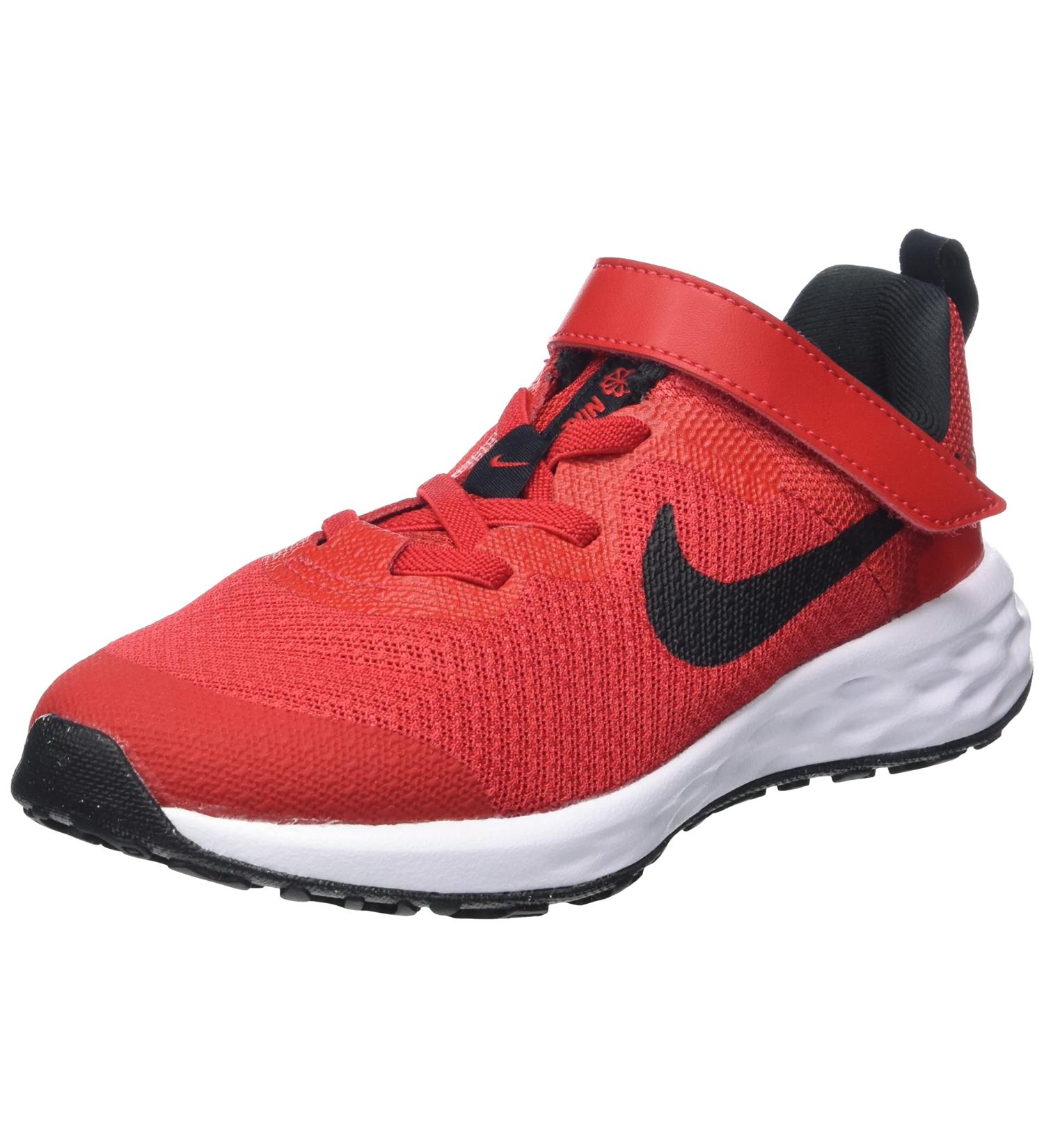 Buy Nike Boy's Revolution 6 Sneaker 19.5 EU - University Red Black | International Shipping Available - Buy Online on GoSupps.com