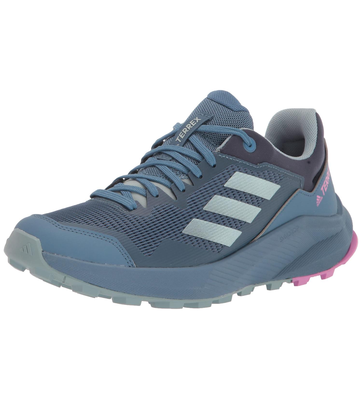 adidas Women's Terrex Trailrider Trail Running Shoe - Wonder Steel/Magic Grey/Pulse Lilac - Size 9 - Buy Online on GoSupps.com