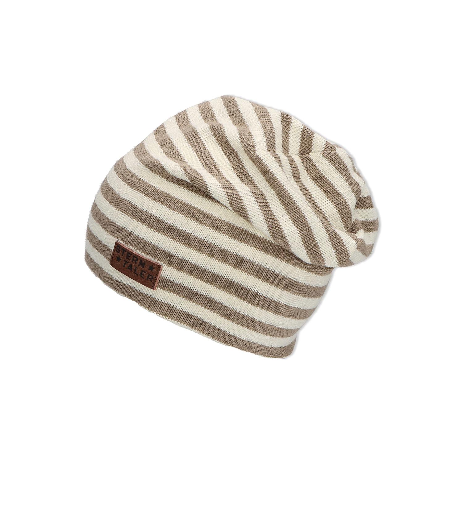 Sterntaler Unisex Slouch Stripe Beanie Hat 51 Ecru - Stylish & Comfortable International Shipping - Buy Online on GoSupps.com
