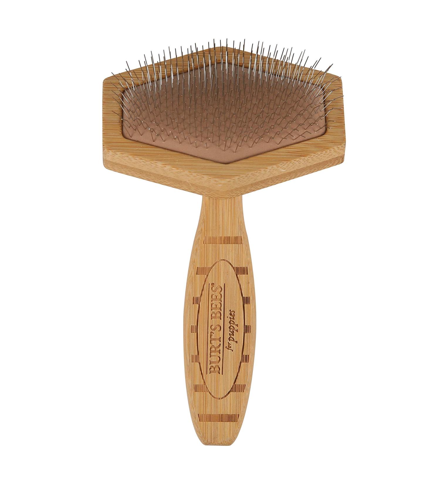 Burt's Bees Slicker Brush for Puppies - Gentle Grooming Tool | 1 Count - Buy Online on GoSupps.com