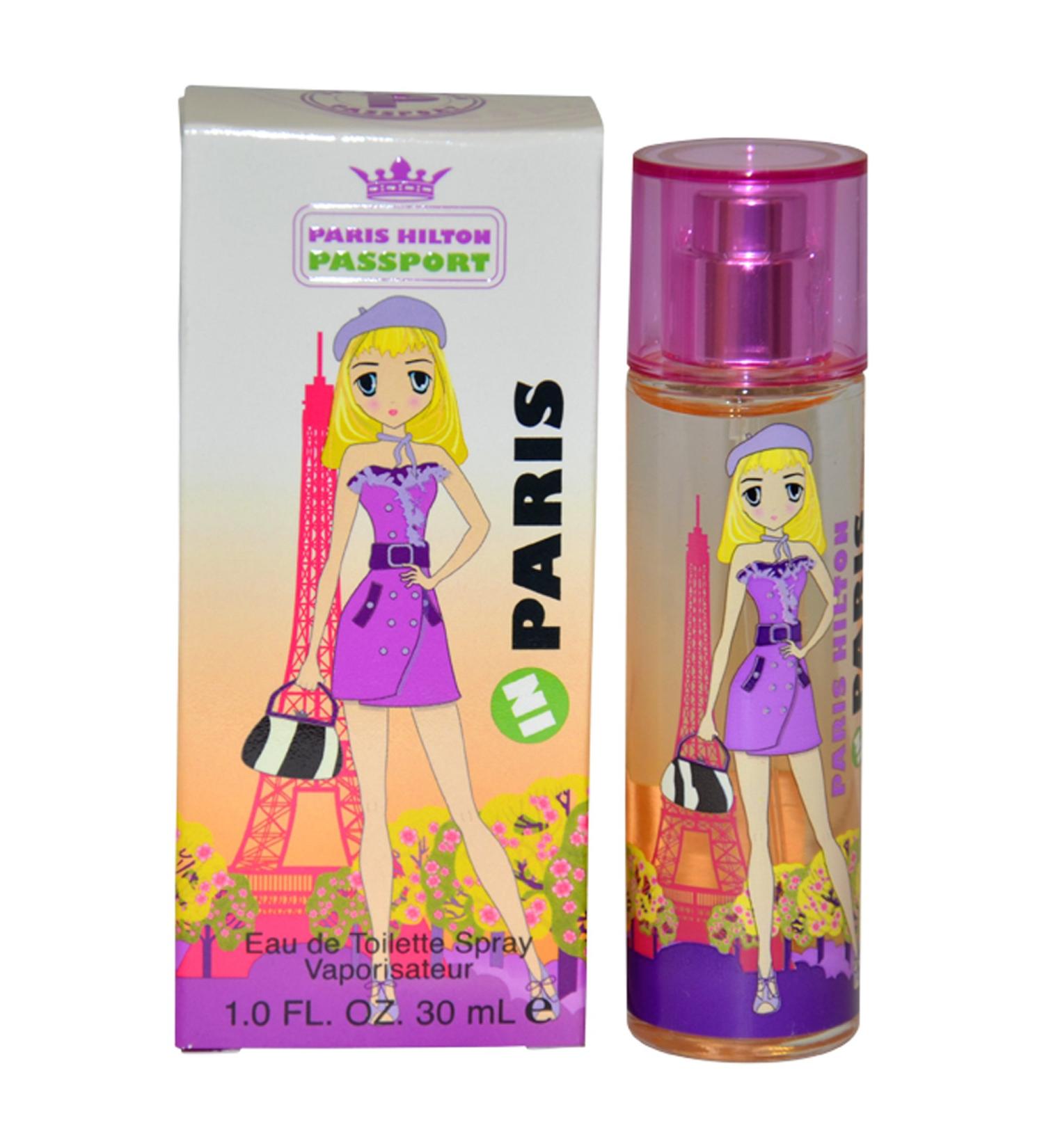 Passport Paris Eau-de-toilette Spray Women by Paris Hilton 1 Ounce
