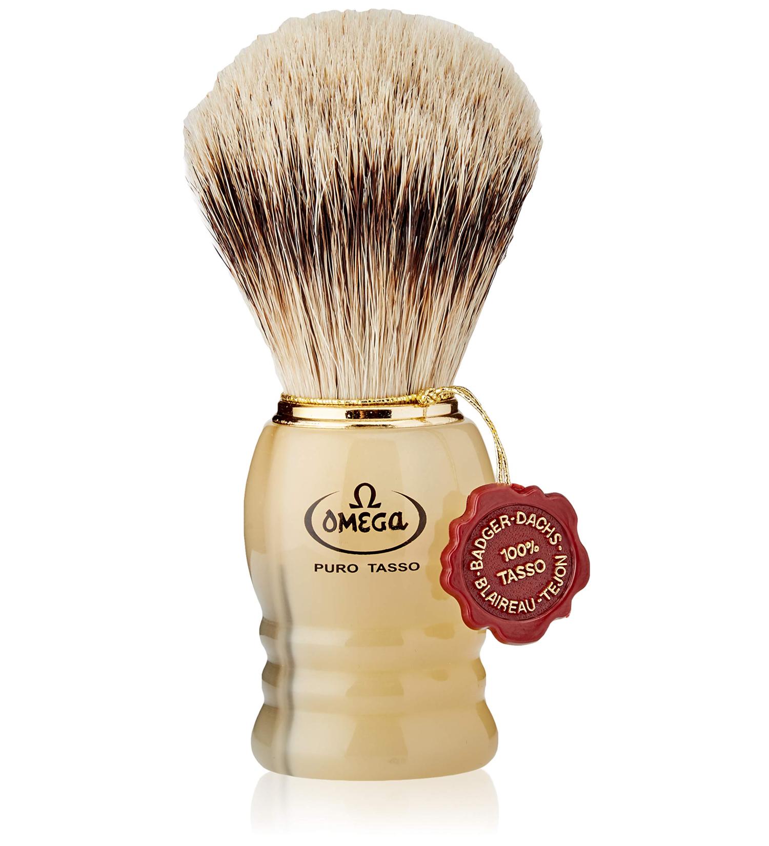 Omega 620 Beard Brush - Pure Tasso Beige | Premium Quality | International Shipping Available - Buy Online on GoSupps.com