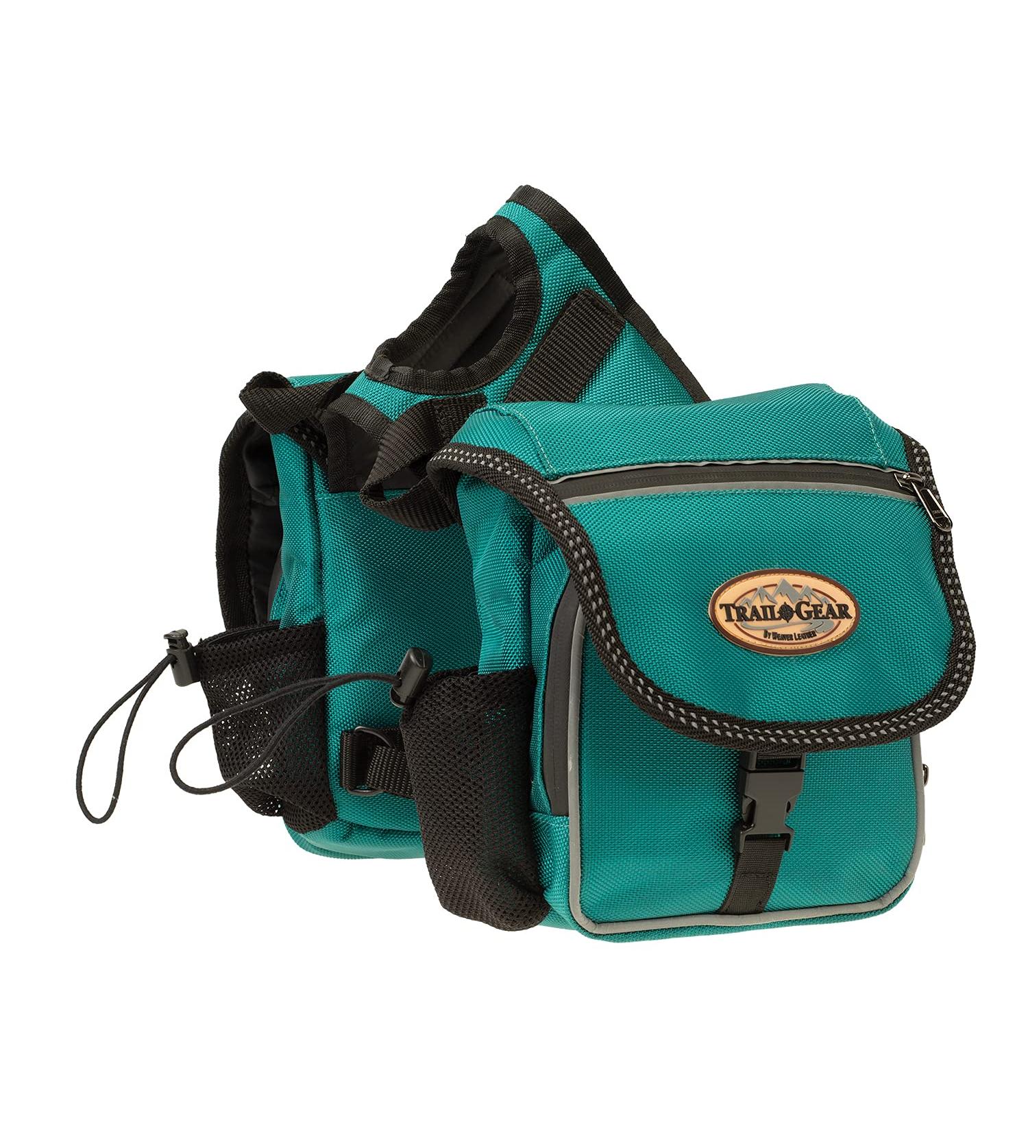 Weaver Leather Trail Gear Pommel Bag 15501 Teal
