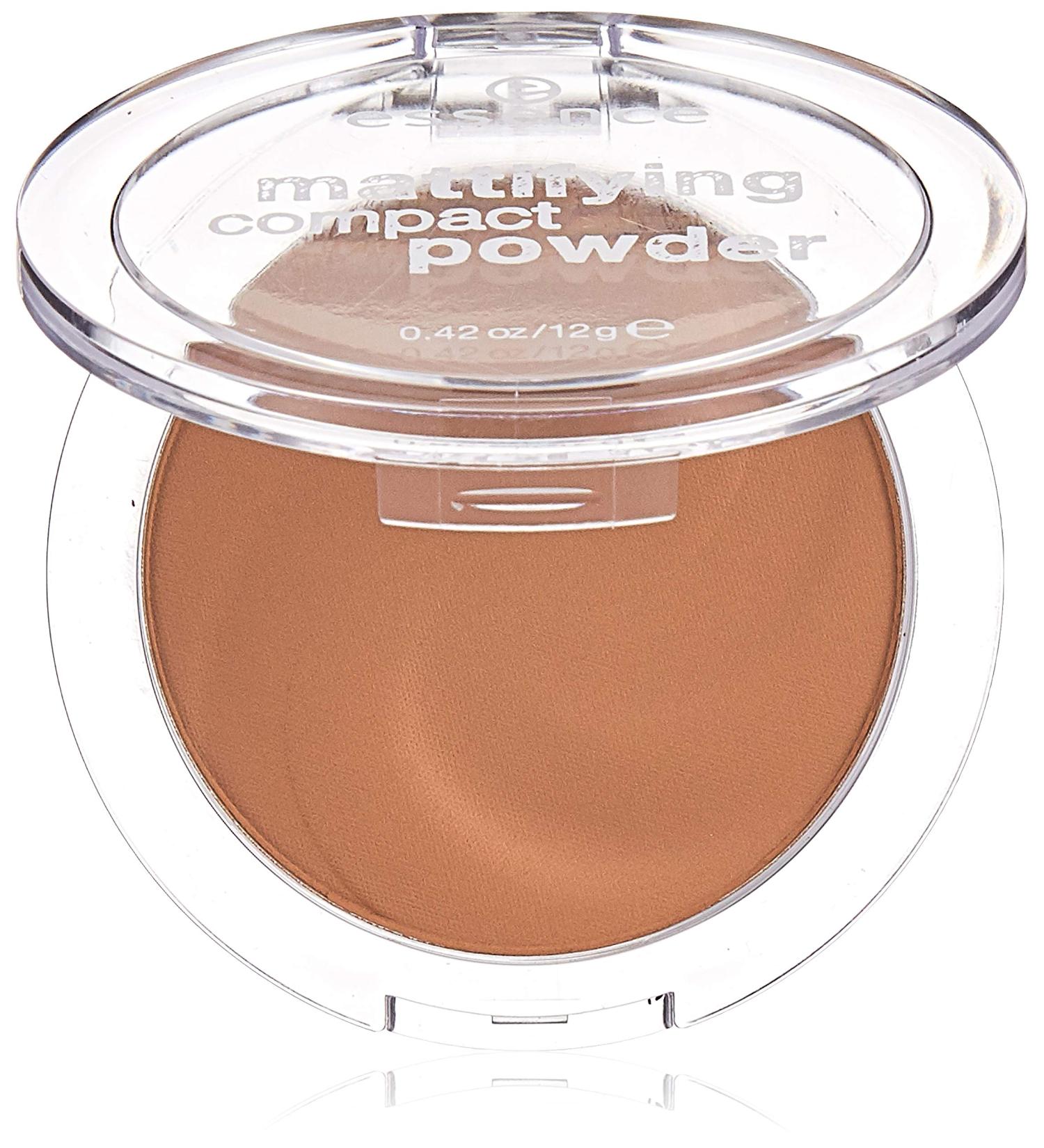 Essence Mattifying Compact Powder No. 43 Toffee - Vegan & Microplastics Free for Combination Dry & Impure Skin (12g) - Buy Online on GoSupps.com