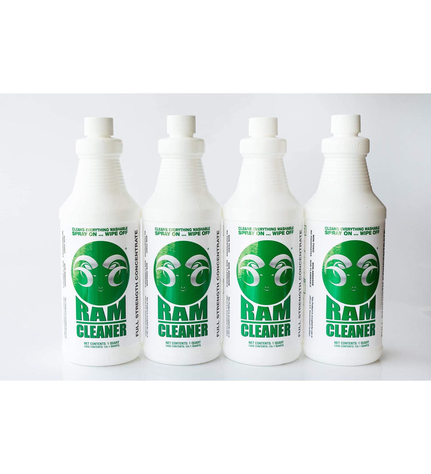 RAM All-Purpose Cleaner & Degreaser Concentrate 4 Quart Bundle - Versatile Powerful and Eco-Friendly Cleaning Solution for International Shipping - Buy Online on GoSupps.com