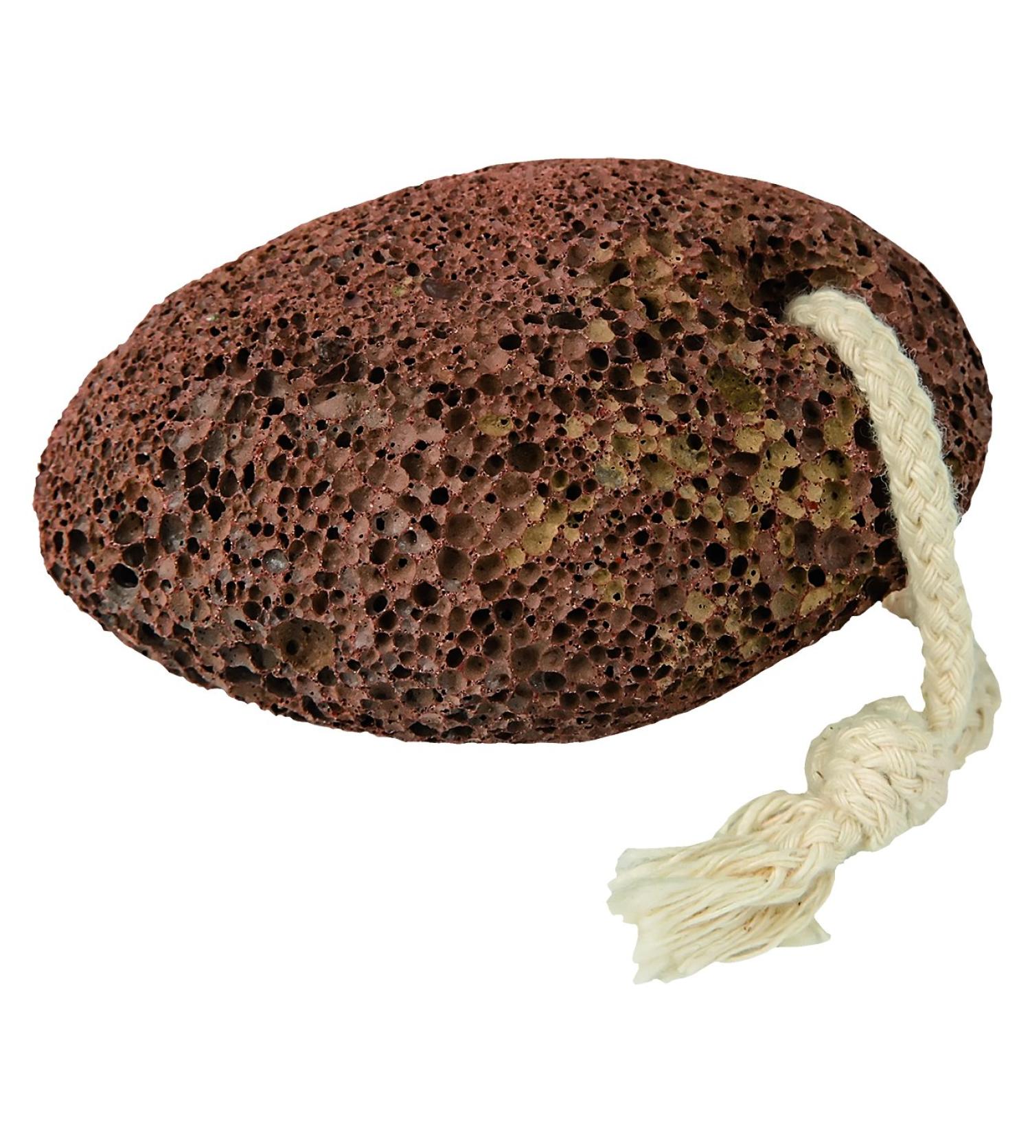 Buy Croll & Denecke Genuine Dark Volcanic Pumice Stone with Cord - Eco-Friendly Exfoliation Tool for Flawless Skin - International Shipping Available - Buy Online on GoSupps.com