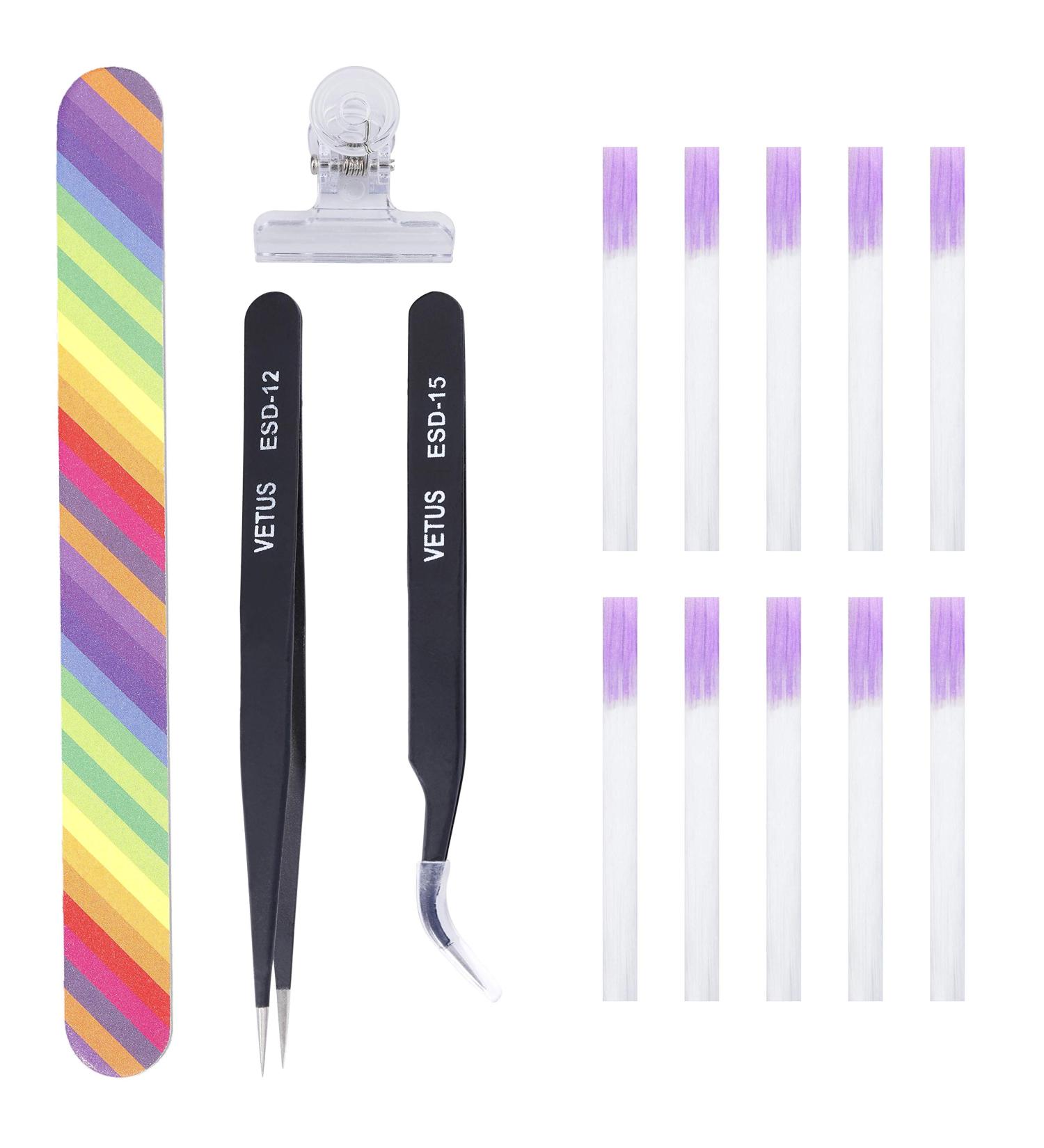 14 Pcs Fiberglass Nail Extension Set Acrylic Tips for Salon-Quality Manicure | International Shipping - Buy Online on GoSupps.com