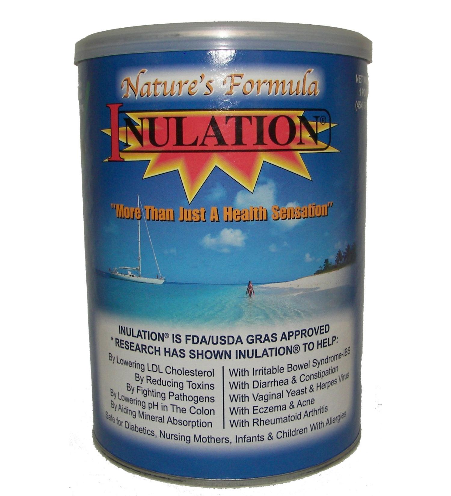 Nature's Formula Inulation - Inulin 454g - Buy Online on GoSupps.com