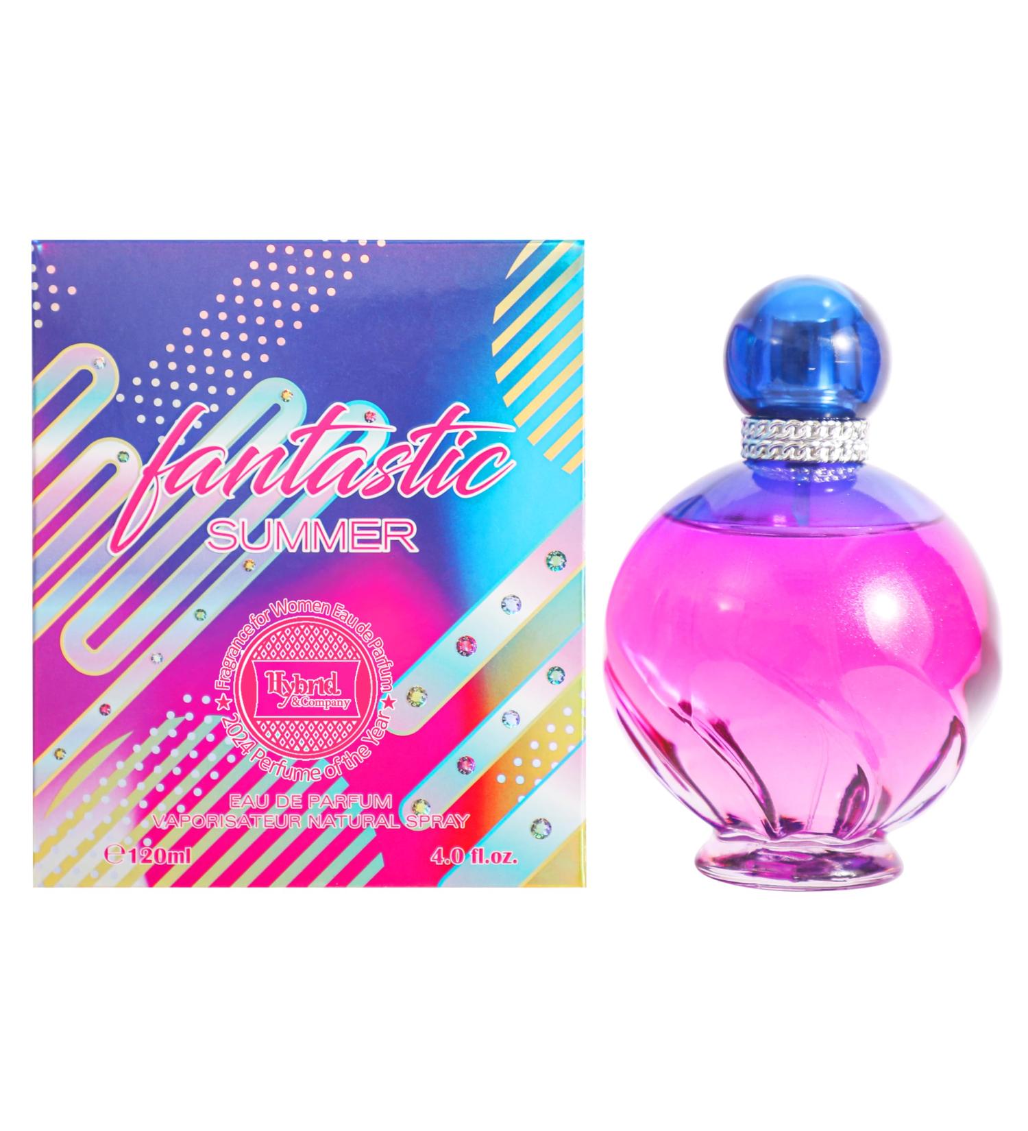 Hybrid & Company Women Fantastic Summer Rainbow Eau De Parfum Vaporisateur Natural Spray 4.0 Fl Oz Fantastic Summer Pink 4 Fl Oz (Pack of 1) - Buy Online on GoSupps.com