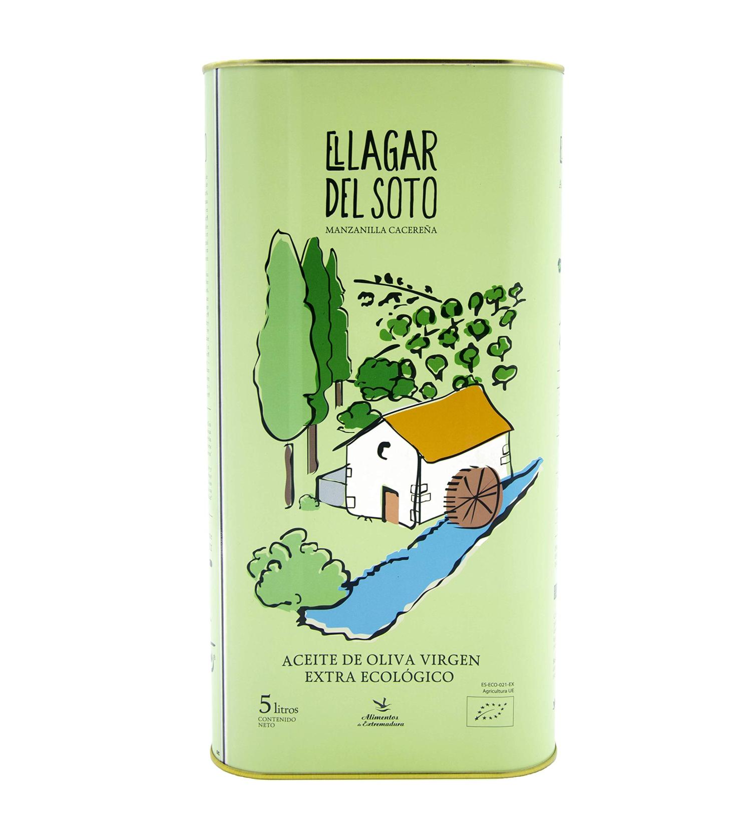 Buy Organic Extra Virgin Olive Oil 5L - Spanish Premium Eco-Trama Gold Medal 2019 - First Cold Extraction AOVE - Buy Online on GoSupps.com