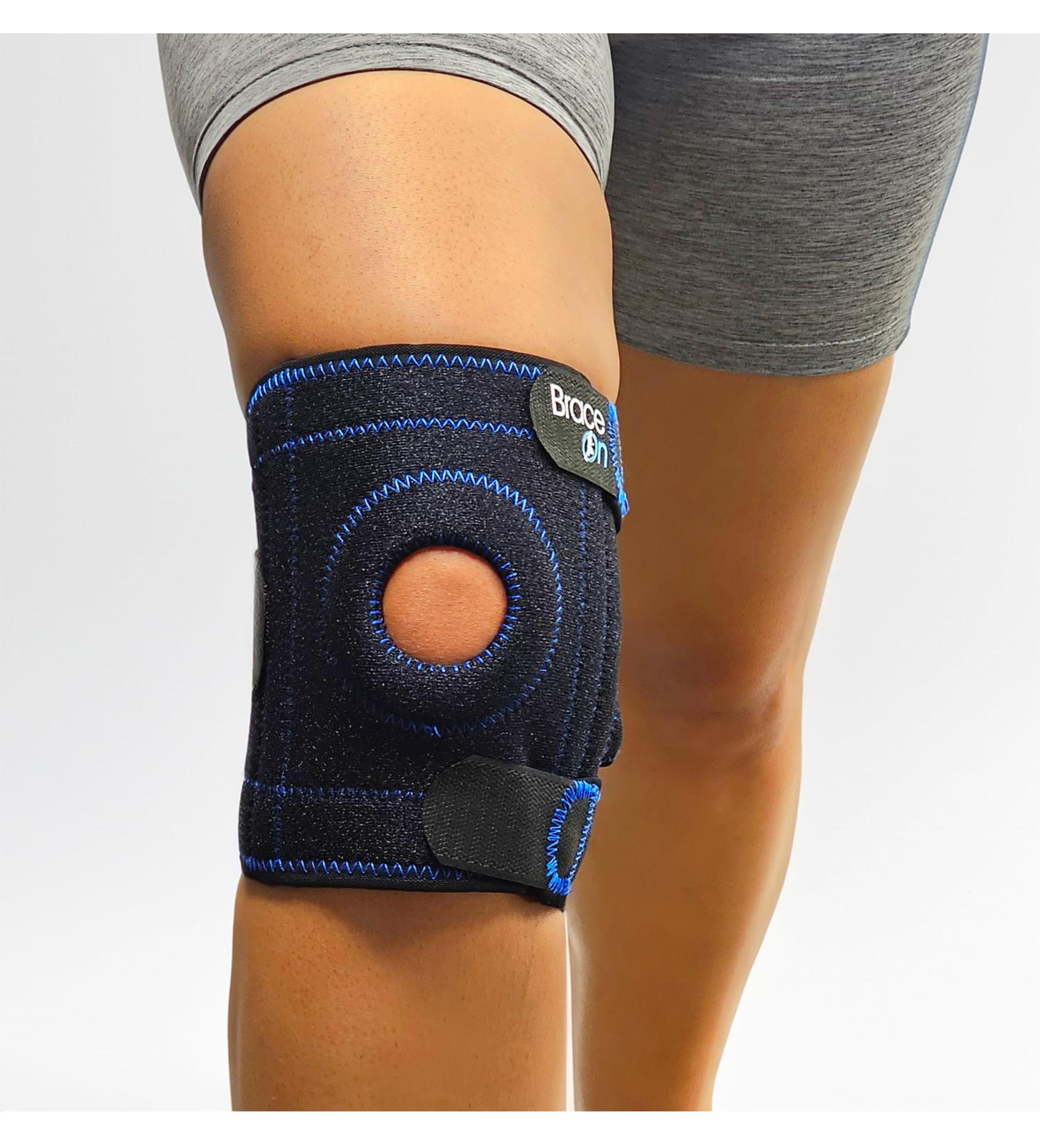 Buy Brace On Active Sport Knee Brace - Bi-directional Patella Stabilizer for Men & Women | Large Size International Shipping Available - Buy Online on GoSupps.com