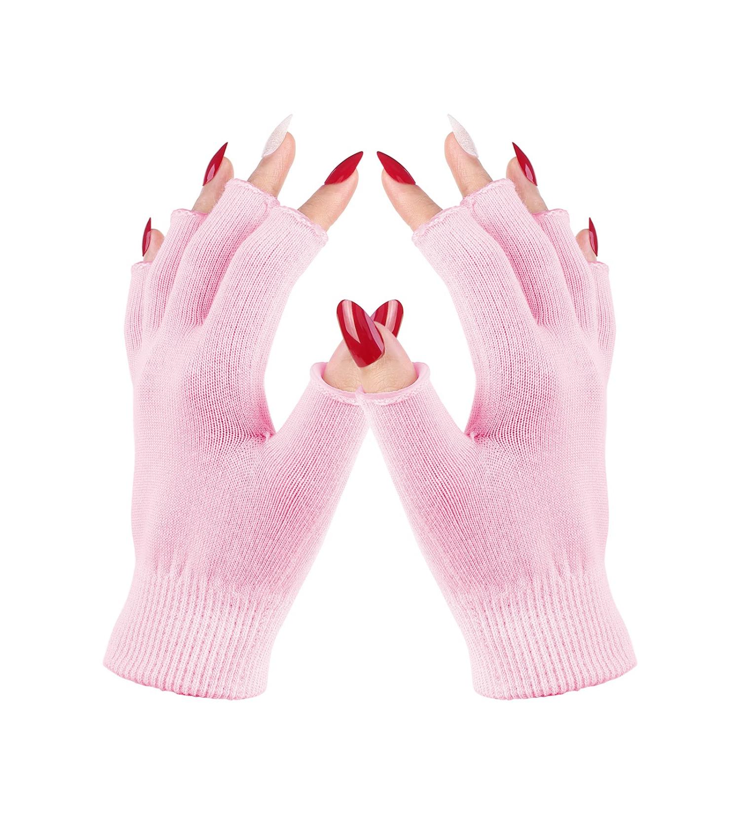 Melodysusie Fingerless Moisturizing Gloves for Small Hands - Soft, Overnight Treatment for Dry, Rough, and Cracked Skin - Buy Online on GoSupps.com