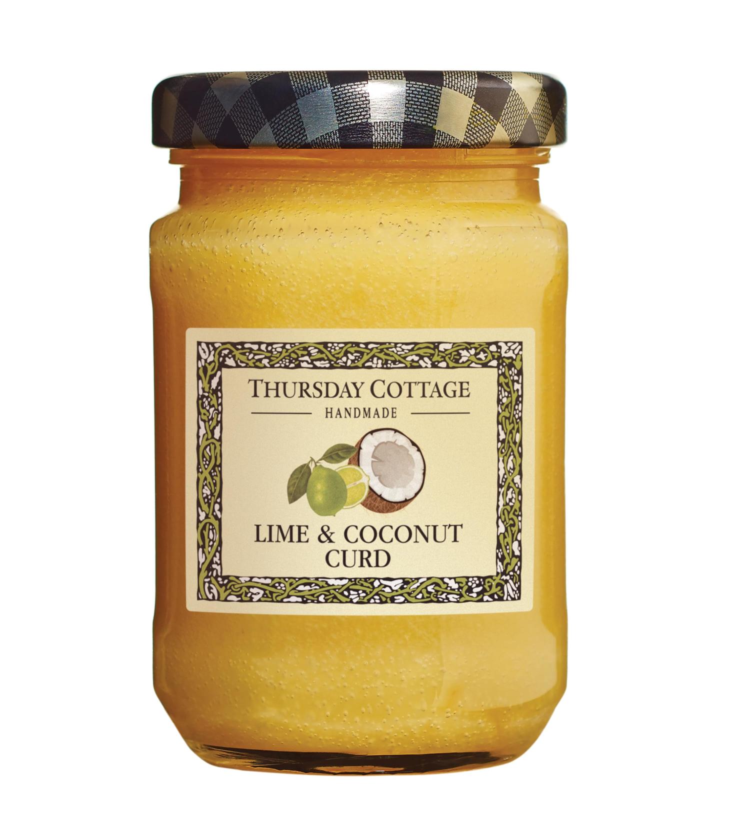 Thursday Cottage | Lime & Coconut Curd | 1x110g - Buy Online on GoSupps.com