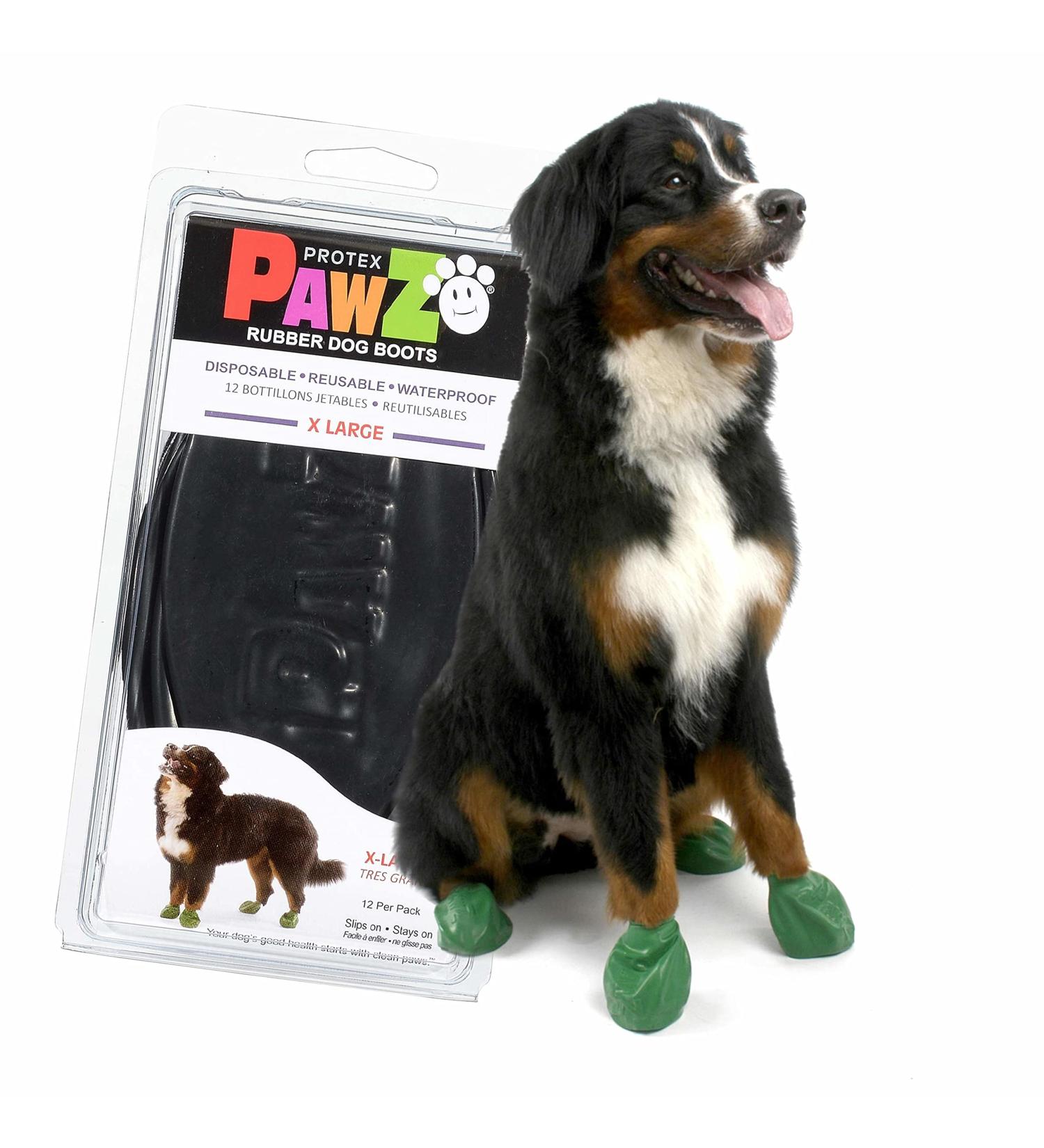 Buy PAWZ PAWB-XL Extra Large Black Dog Boots - Durable Waterproof & Ideal for All Terrain | International Shipping Available - Buy Online on GoSupps.com