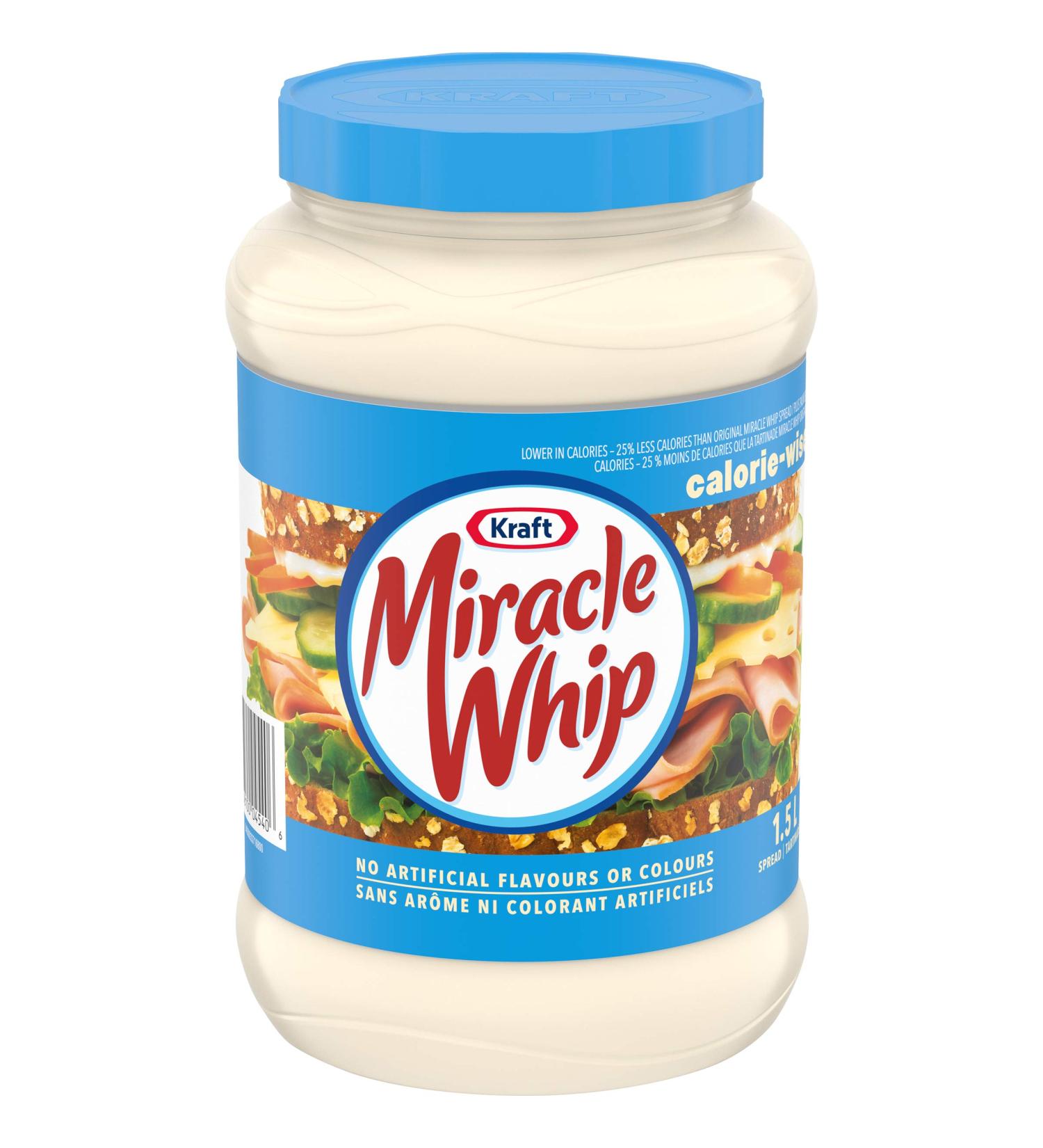 Miracle Whip Original Spread Calorie Wise 1.5 l (Pack of 1) Calorie Wise - Buy Online on GoSupps.com