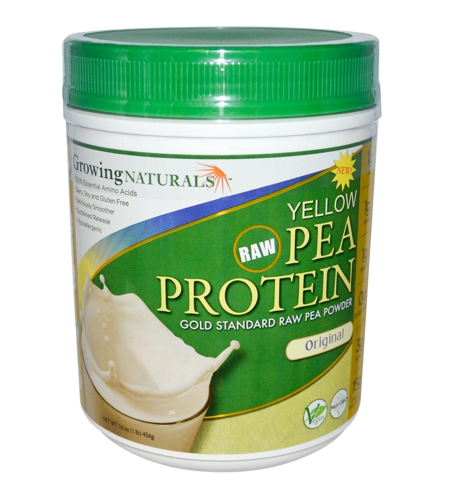Raw Yellow Pea Protein Original - 16 oz.