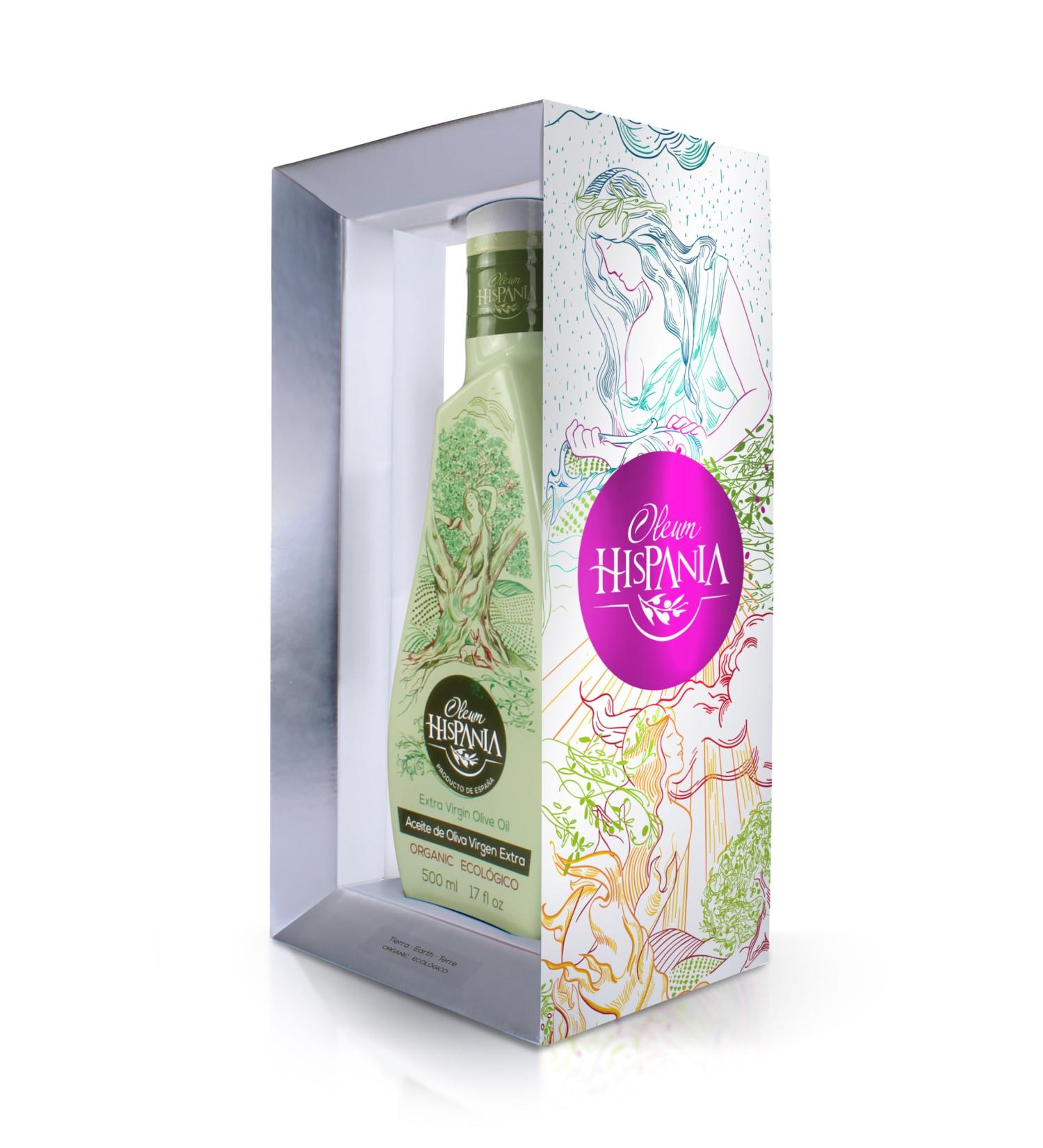 Oleum Hispania 4 elements earth Picudo organic virgin olive oil extra box 500 ml