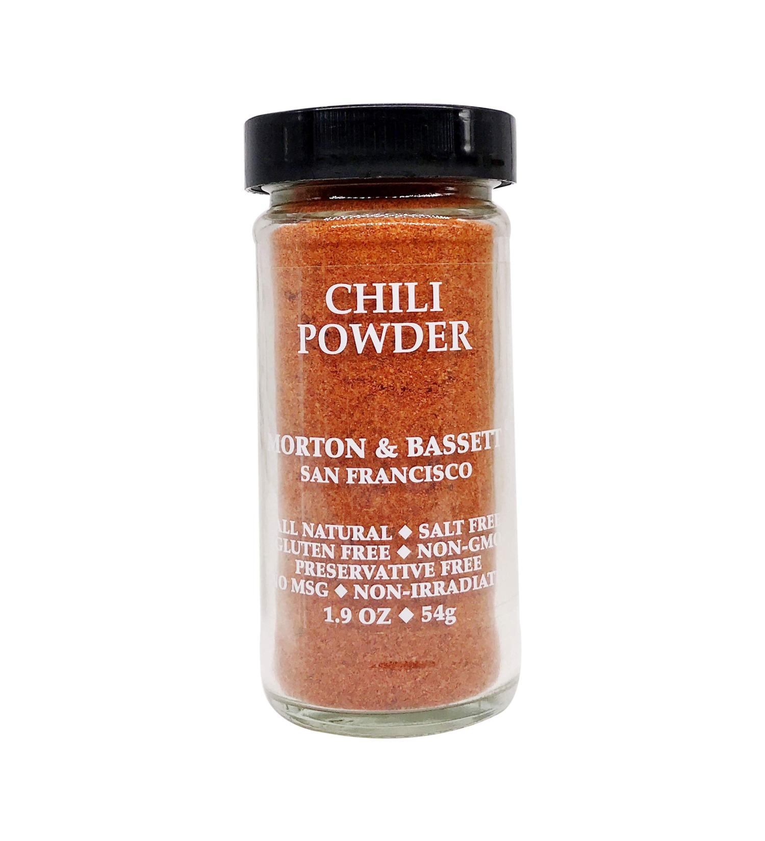 Morton & Bassett All Natural Chili Powder 1.9 oz - Pack of 1 - Buy Online on GoSupps.com