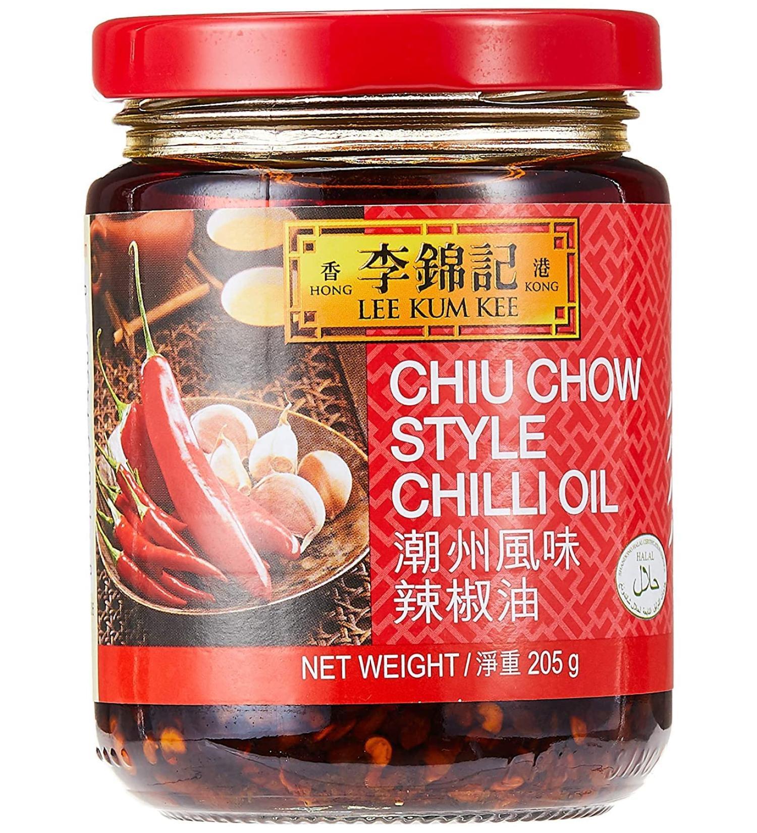 Lee Kum Kee Chiu Chow Chili Oil 205g (7.2oz) - Authentic Spicy Condiment - Buy Online on GoSupps.com