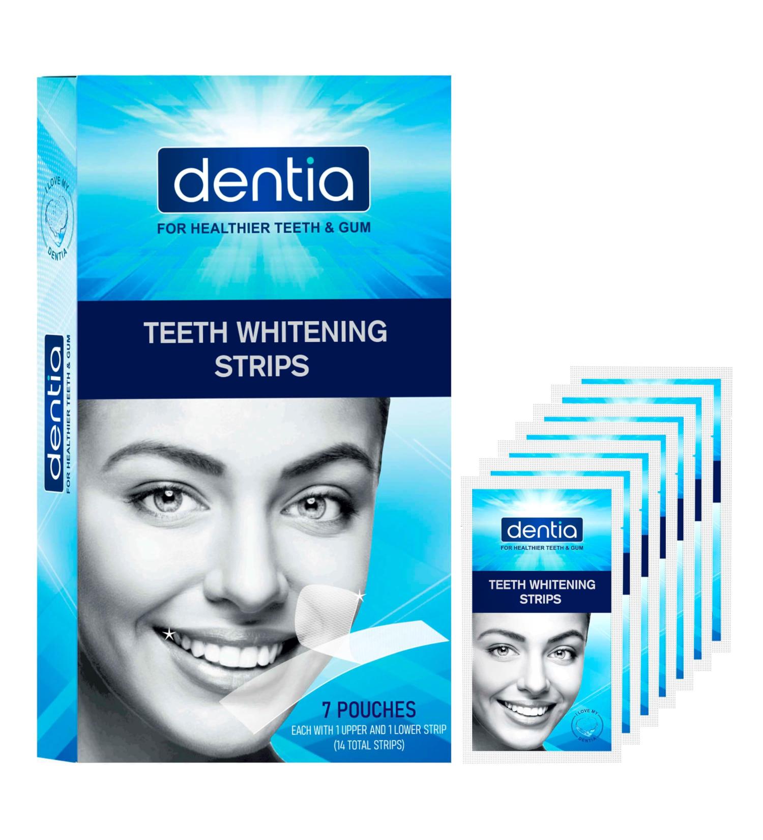 14 Teeth Whitening Strips Gentle for Sensitive Teeth Professional Effect to Remove Stains (14 Strips - 7 Pack) 14 count (Pack of 1) - Buy Online on GoSupps.com