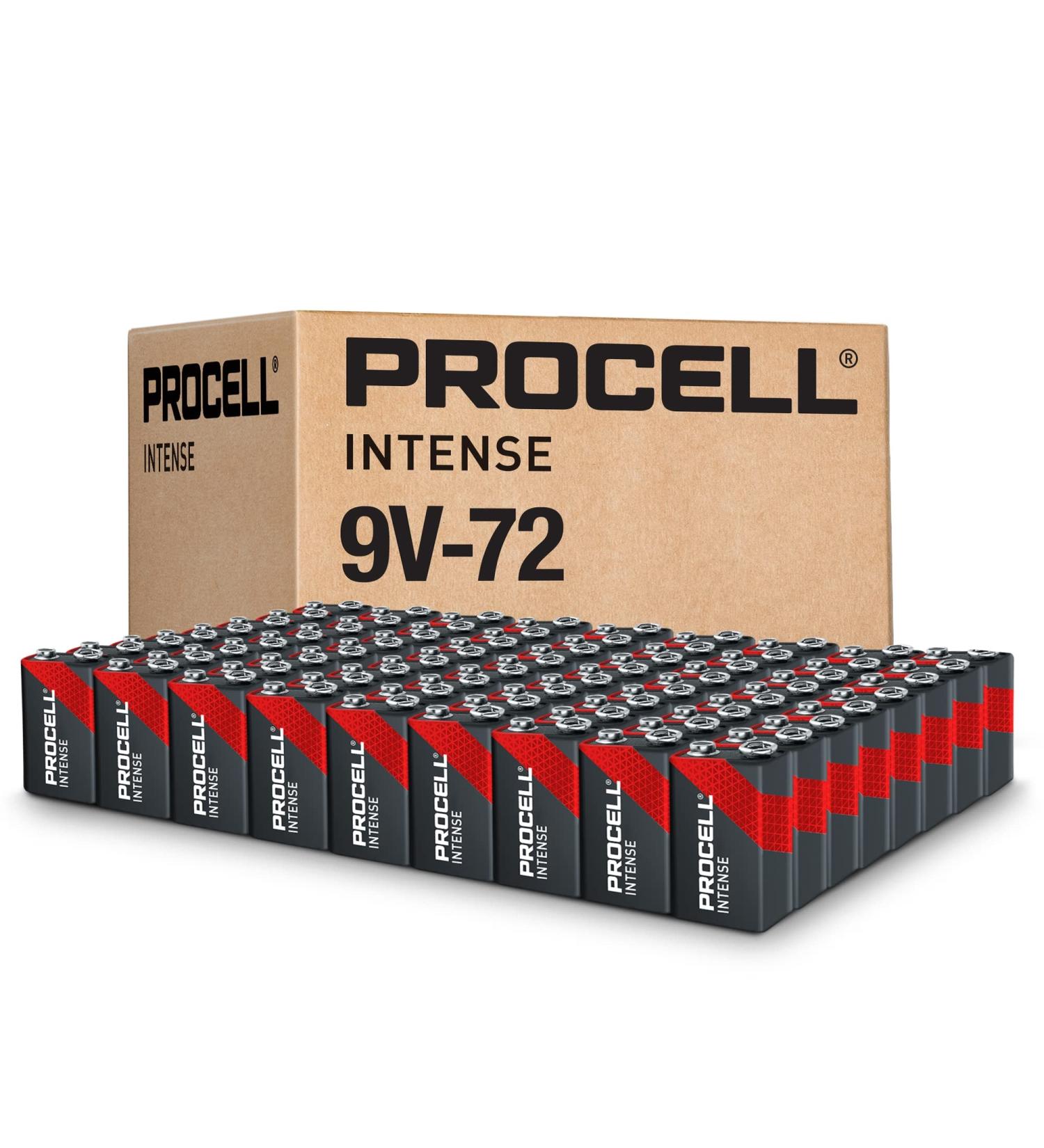 ProCell 9V Alkaline Batteries - Long-Lasting Power for High Drain Devices | 72-Count Bulk Pack | All-Purpose Industrial Batteries - Buy Online on GoSupps.com