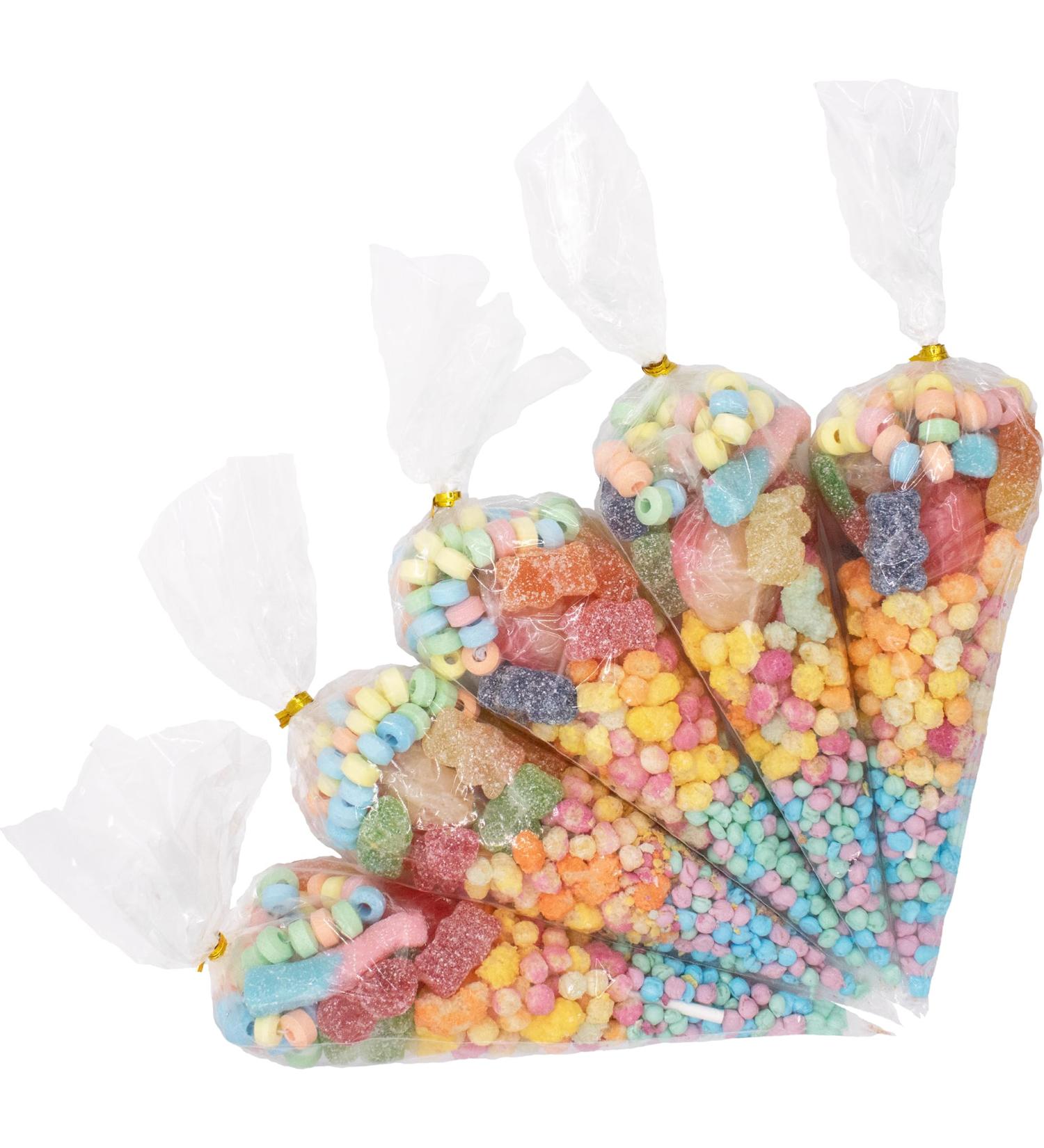 5 x Pre-filled Vegan and Halal Friendly Party Bag Sweets for boys and girls - perfect for birthday parties Mixed - Buy Online on GoSupps.com