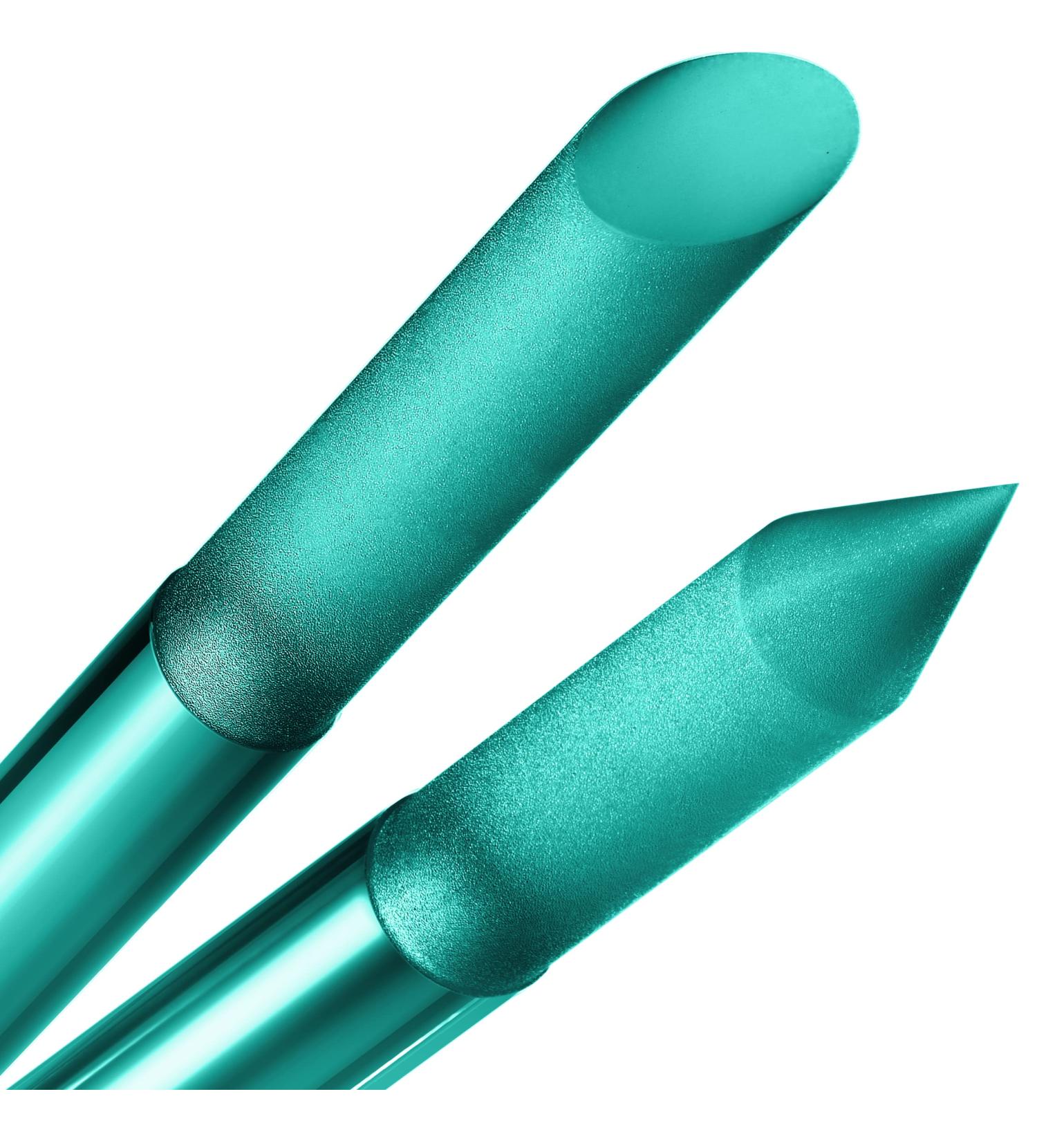 GLADZY Glass Cuticle Pusher - Professional Czech Quality Manicure Stick in Turquoise - Buy Online on GoSupps.com