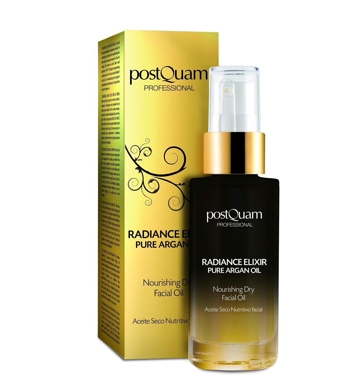 Postquam Radiance Elixir Pure Argan Oil Nourishing Facial Oil Facial Treatment - Buy Online on GoSupps.com