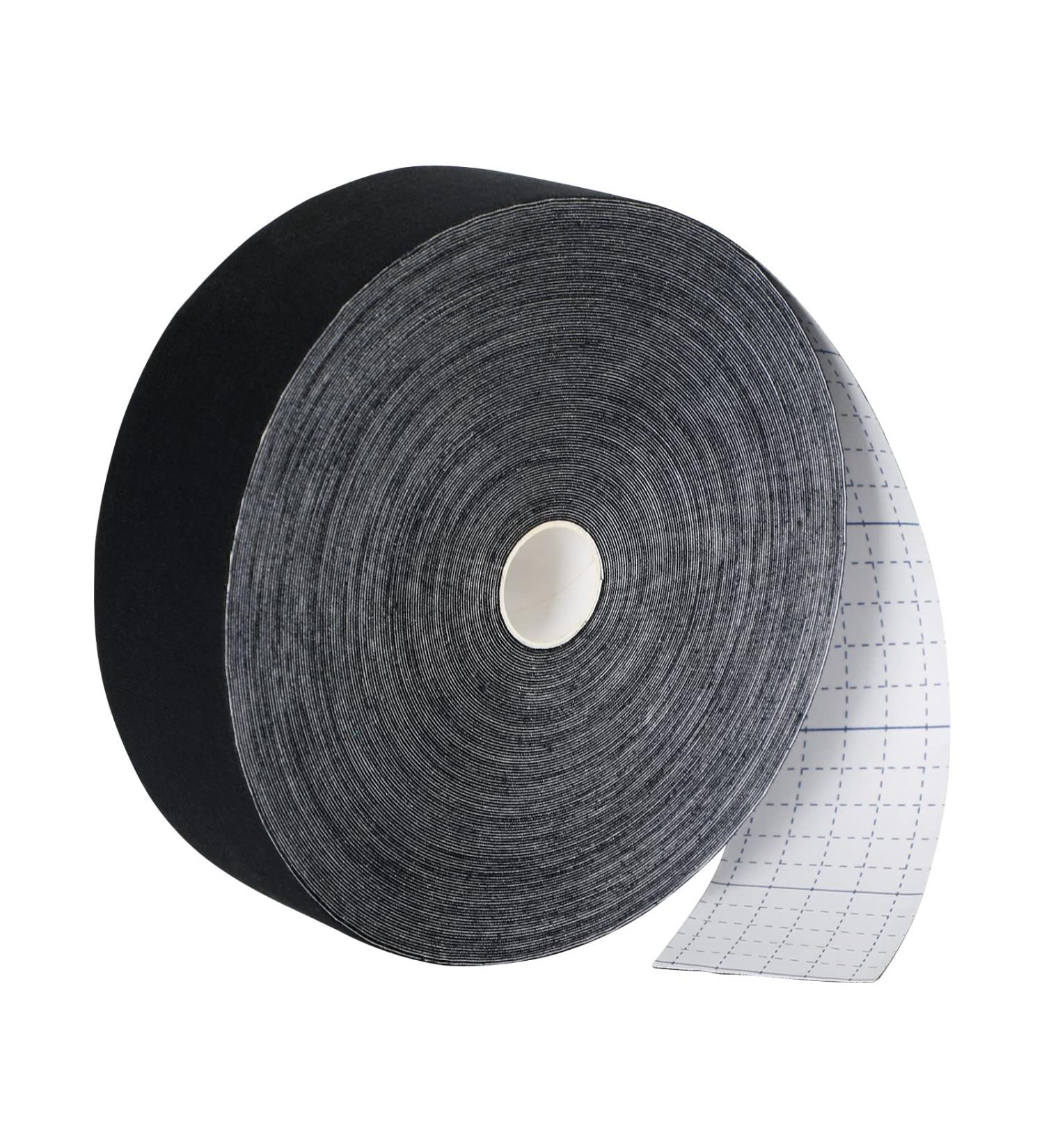 Kinesiology Tape Waterproof Sport Tape Athletic for Support & Protect Muscle Avoid Injury  2 in. x 115 ft Black Kinesiotape Uncut Roll - Buy Online on GoSupps.com