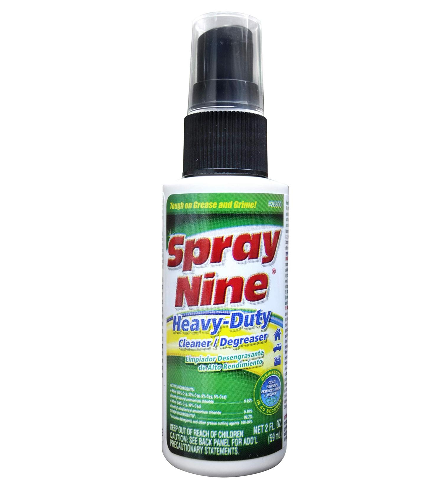 Spray Nine 26800 Heavy Duty Cleaner/Degreaser 2 oz. - Powerful Cleaning Solution - Buy Online on GoSupps.com
