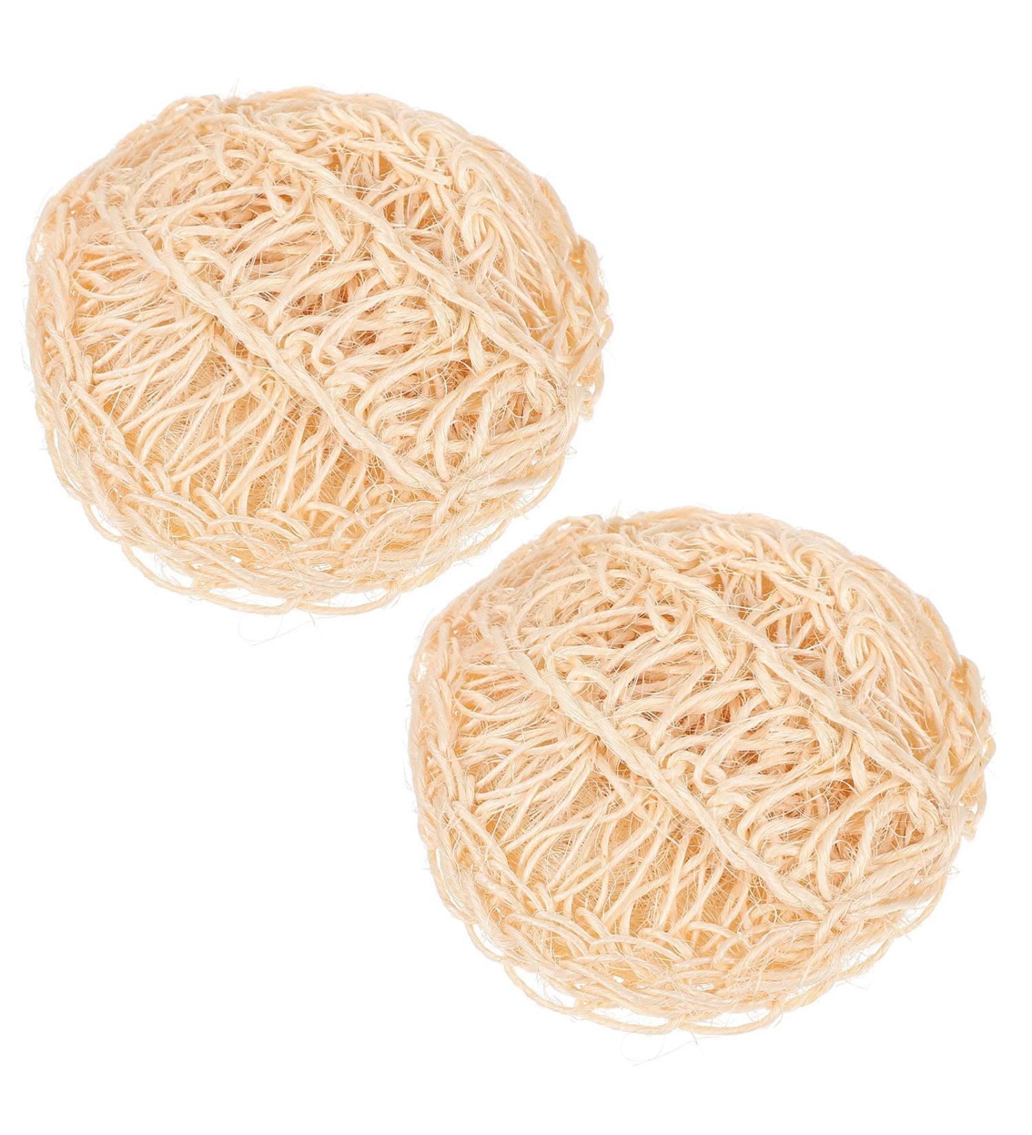 DOITOOL Cellulite Brush 2pc Bath Sponge Set for Men and Women - Exfoliating Loofah Pad & Body Scrubber - Buy Online on GoSupps.com