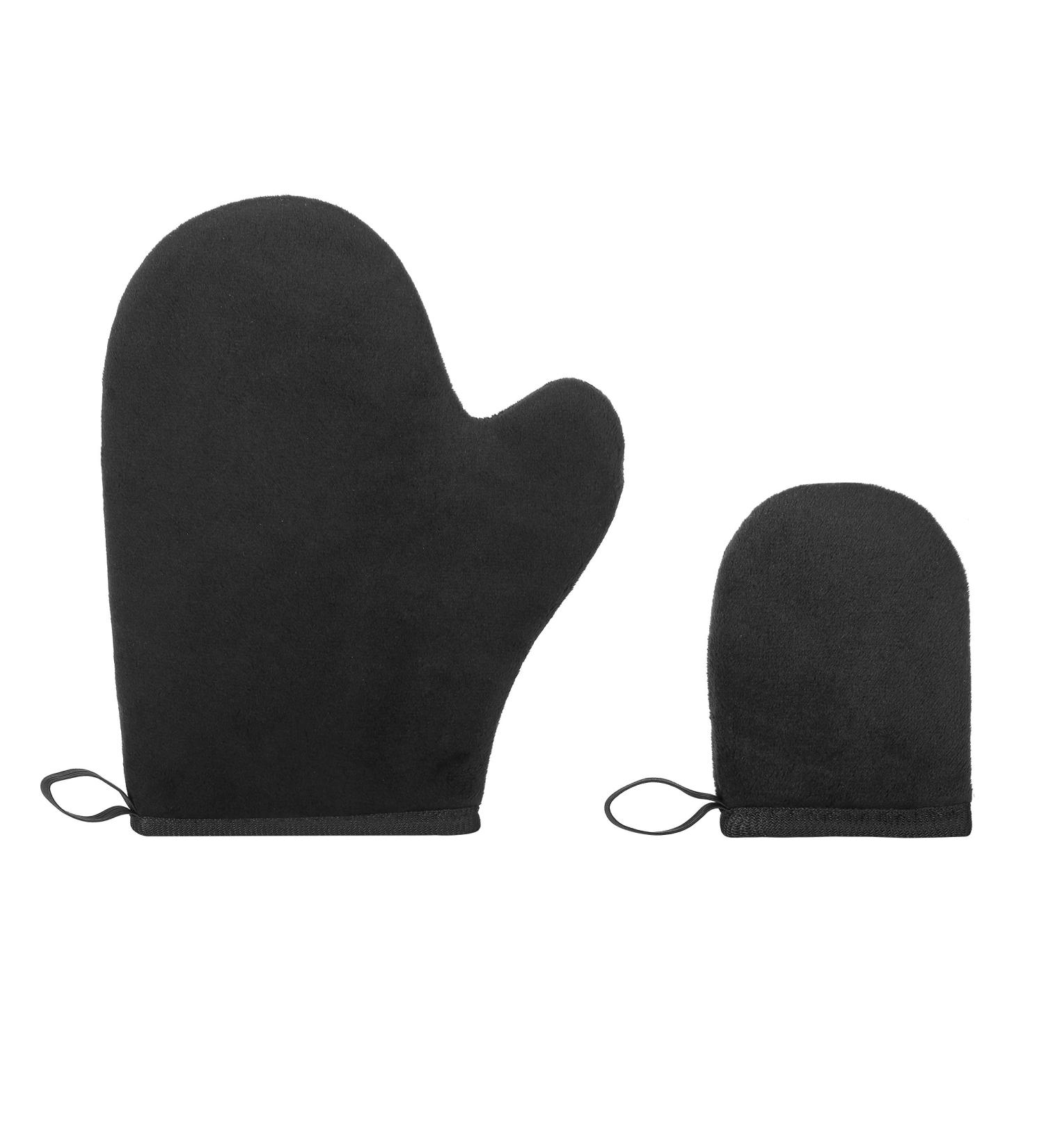 Slick Self Tanner Mitt Set with Face & Back Applicators | Tanning Glove Kit for Perfect Self Tan Results - Buy Online on GoSupps.com