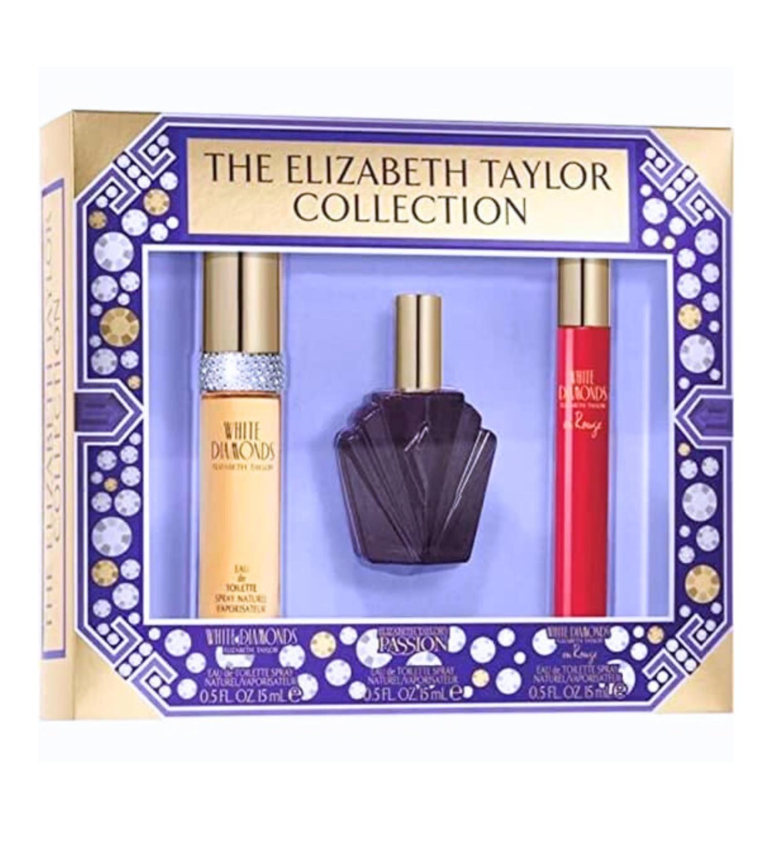 Elizabeth Taylor The Elizabeth Taylor Collection Women GiftsetWhite Diamonds Passion Violet Eyes) - Buy Online on GoSupps.com