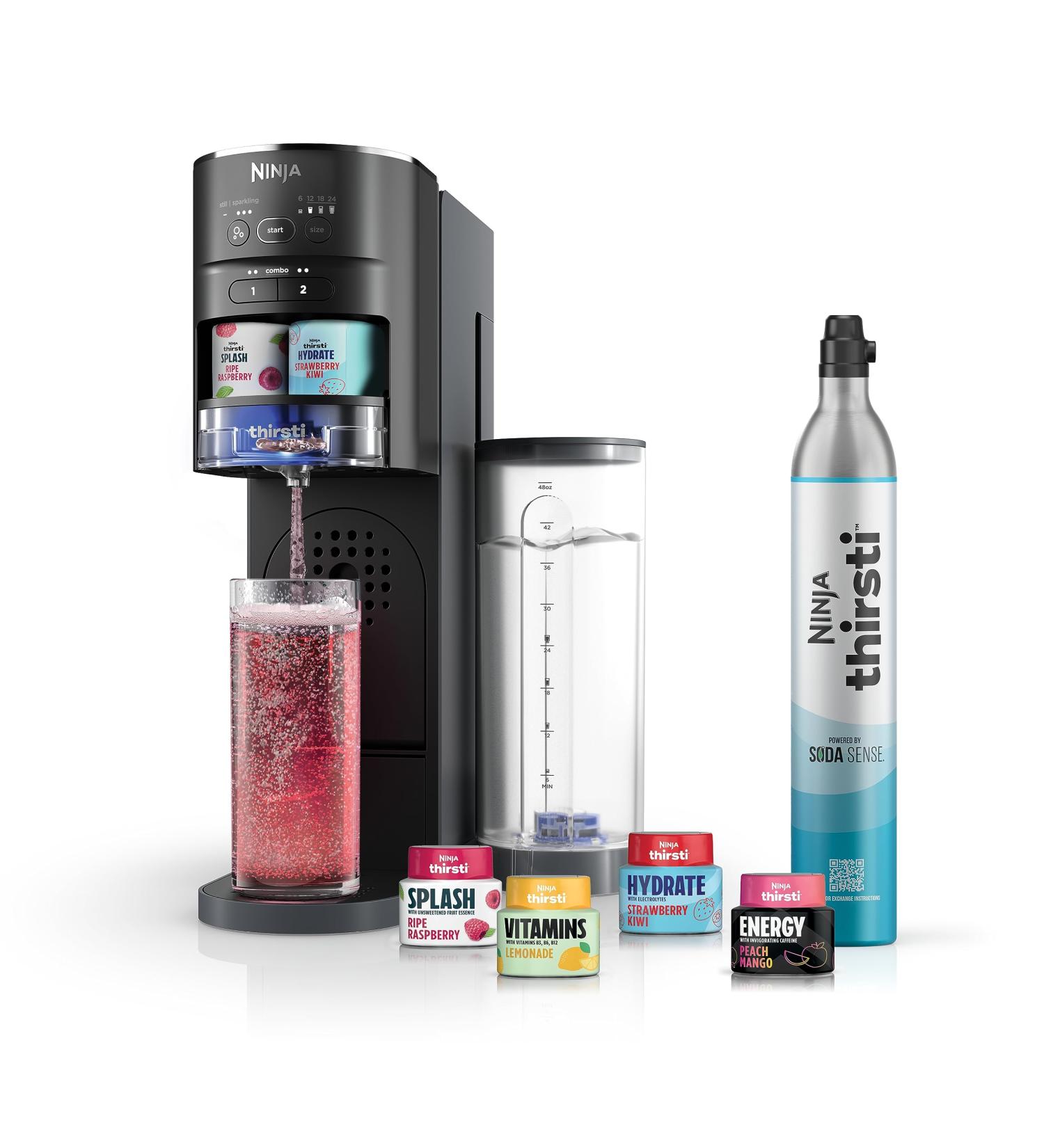 Ninja Thirsti Sparkling & Still Drink System - Buy Online on GoSupps.com