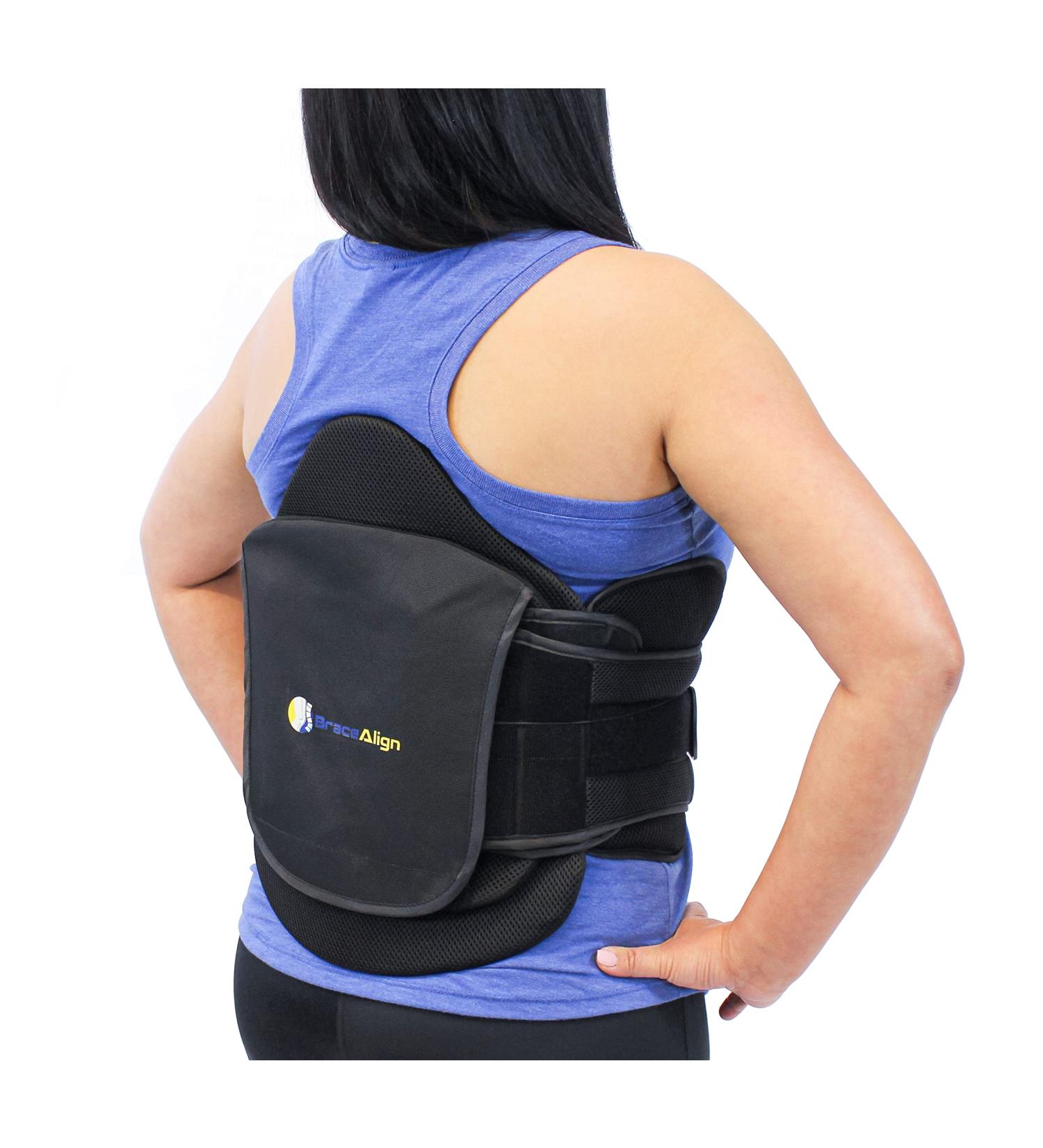VertebrAlign LSO Medical Lower Back Brace - Pain Relief for Herniated Discs Sciatica & More | Universal Fit & Adjustable Support - Buy Online on GoSupps.com