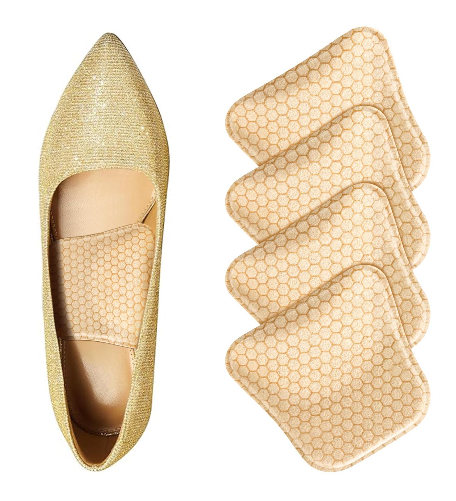 Arch Support Inserts for Women - Gel Pads for Flat Feet & Plantar Fasciitis Relief - Non-Slip Adjustable Heights (Low-Beige - Buy Online on GoSupps.com