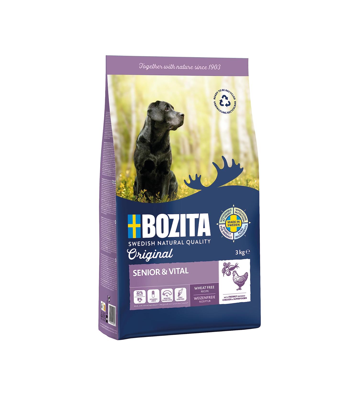 Bozita Dog Original Adult Senior 3 kg - Buy Online on GoSupps.com